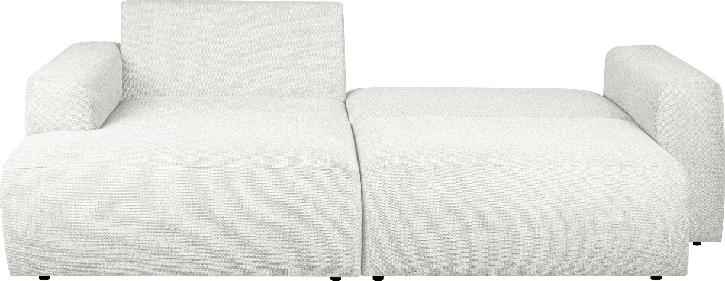 Home affaire Schlafsofa »Noord Schlafecksofa, Breite 250 cm« Cord, Struktur, Webstoff, mit Wellenunterfederung, Massivholzrahmen