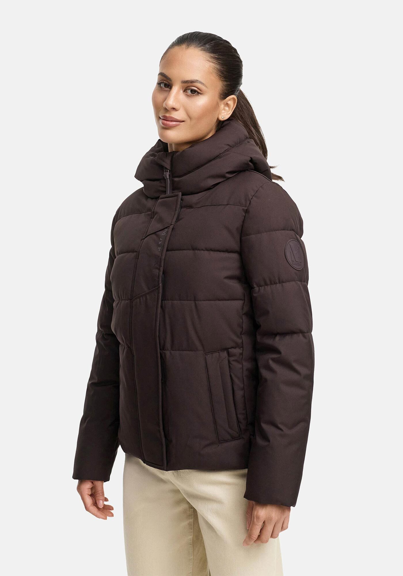 Marikoo Outdoorjacke »Elira«, mit warmem Teddyfell