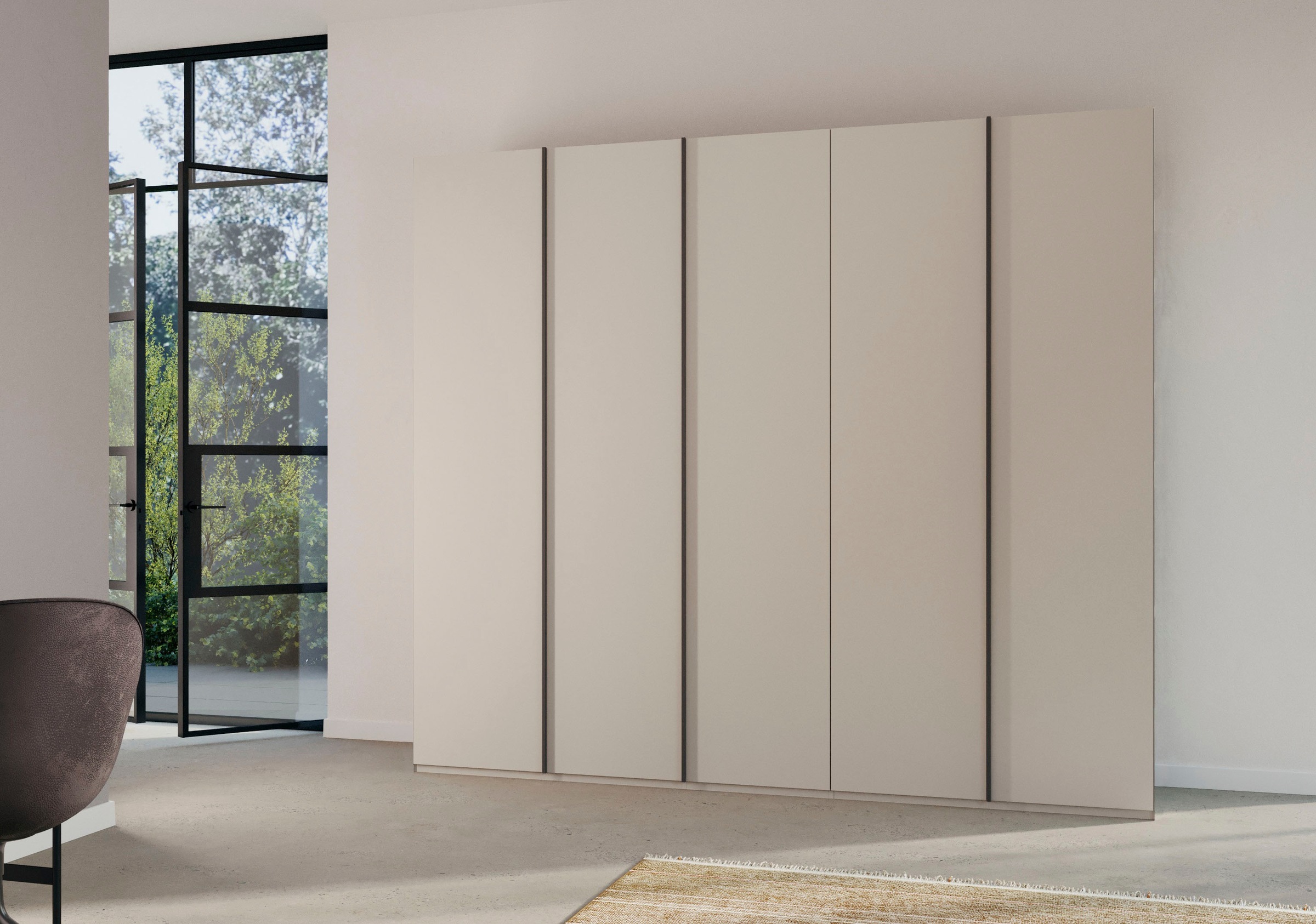 rauch Drehtürenschrank »Skat Meridian«, inkl. Innenspiegel und 4 Innenschubladen