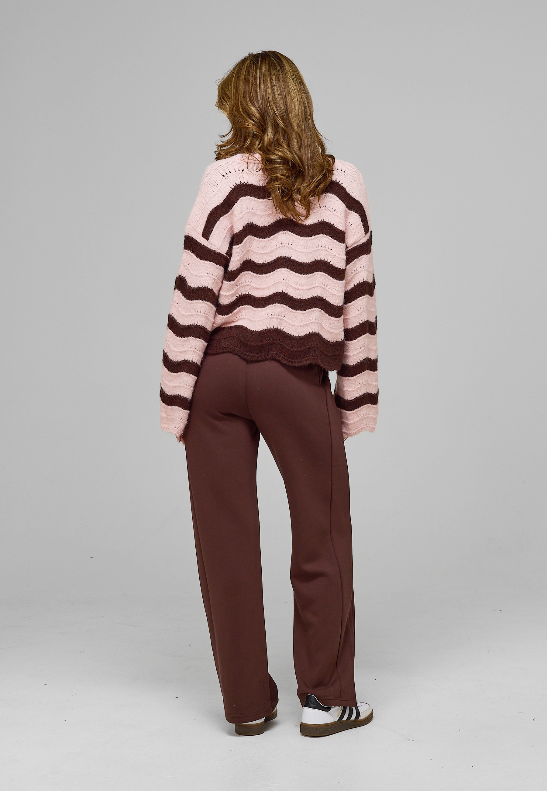 ESTELOU Cardigan »ESTELOU Wave Stripe Cardigan« 1