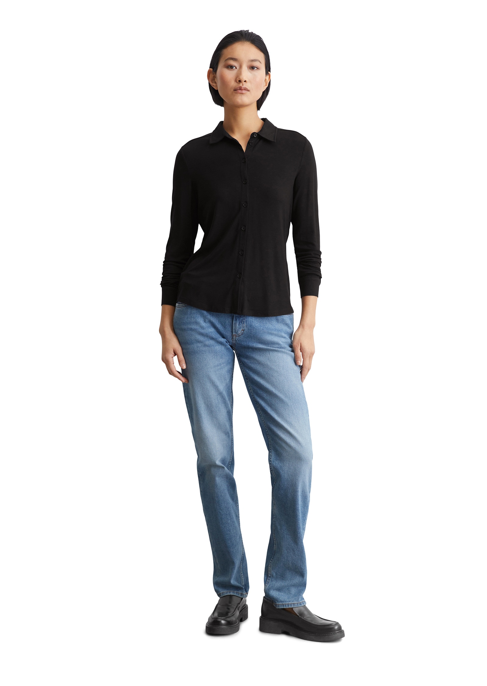 Marc O'Polo Blusenshirt »aus LENZING™ ECOVERO™«