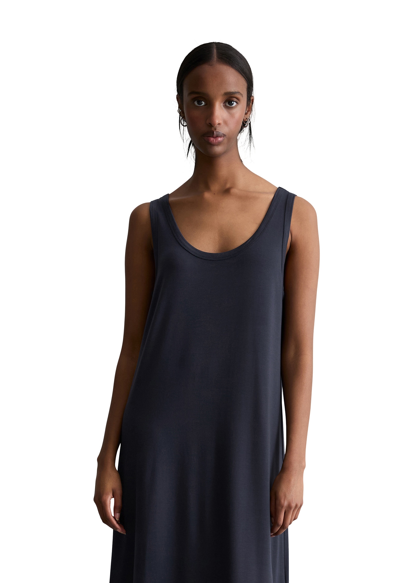 Marc OPolo DENIM Jerseykleid "aus fließendem Viskose-Stretch" günstig online kaufen