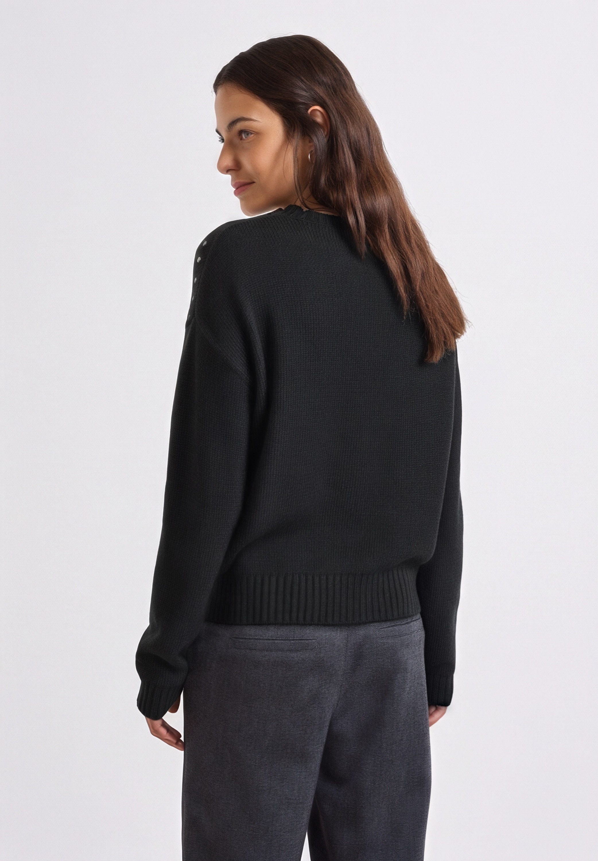 STREET ONE STUDIO Sweatshirt, mit Nietendeko günstig online kaufen