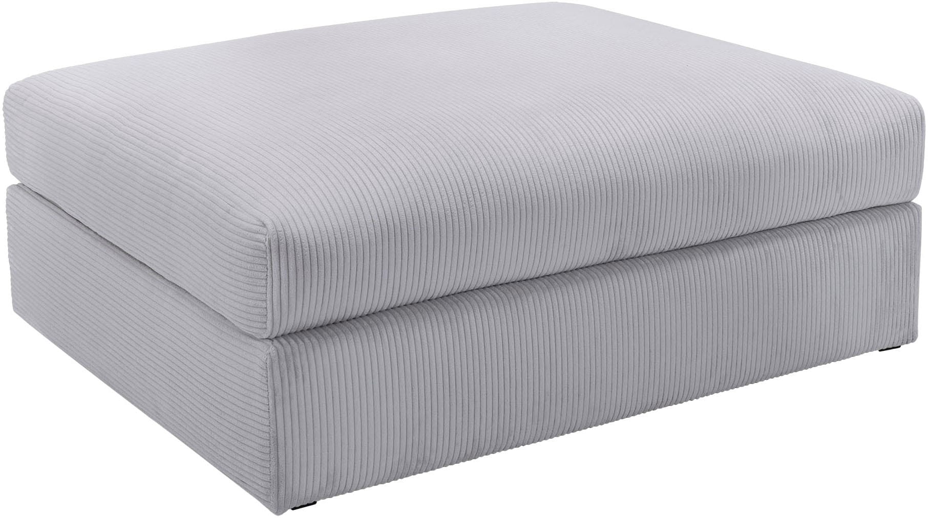OTTO home Polsterhocker "Soft&Cosy XL, B: 101 cm - OTTO. Verlässliche Qualität." Mega-Hocker, in Cord oder Chenille-Struktur wählbar
