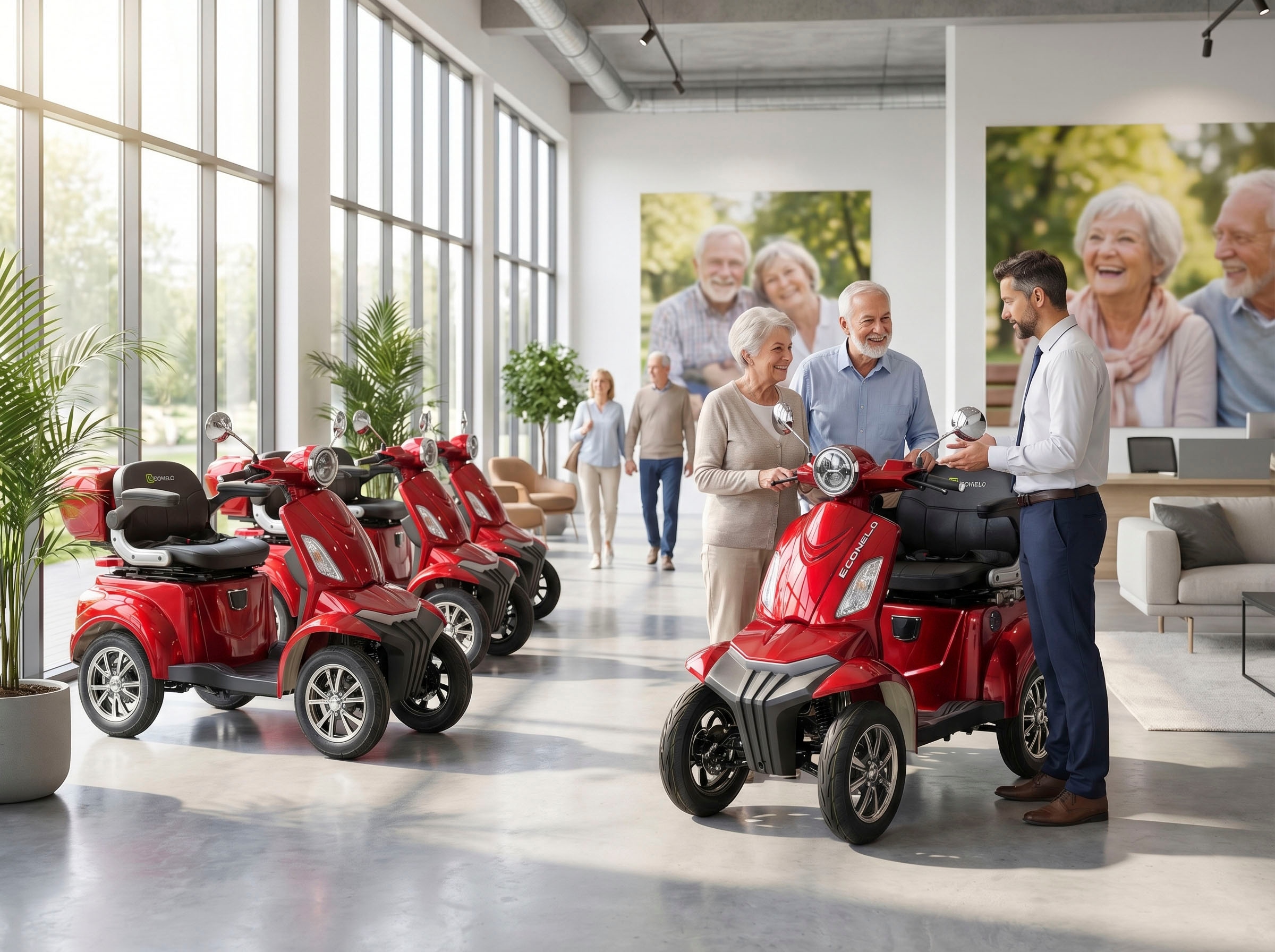 ECONELO Elektromobil »E-Seniorenmobil MAXXI 4.0, Blei-Akku, 4-Rad, 60V, 1000 Watt« 1.000 W 25 km/h