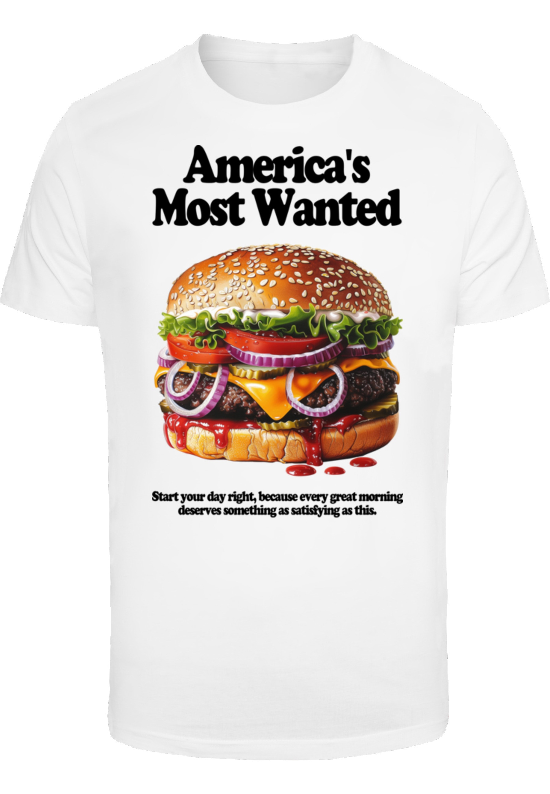 MisterTee T-Shirt "MisterTee America´s Most Wanted Tee" 1 Stk. günstig online kaufen