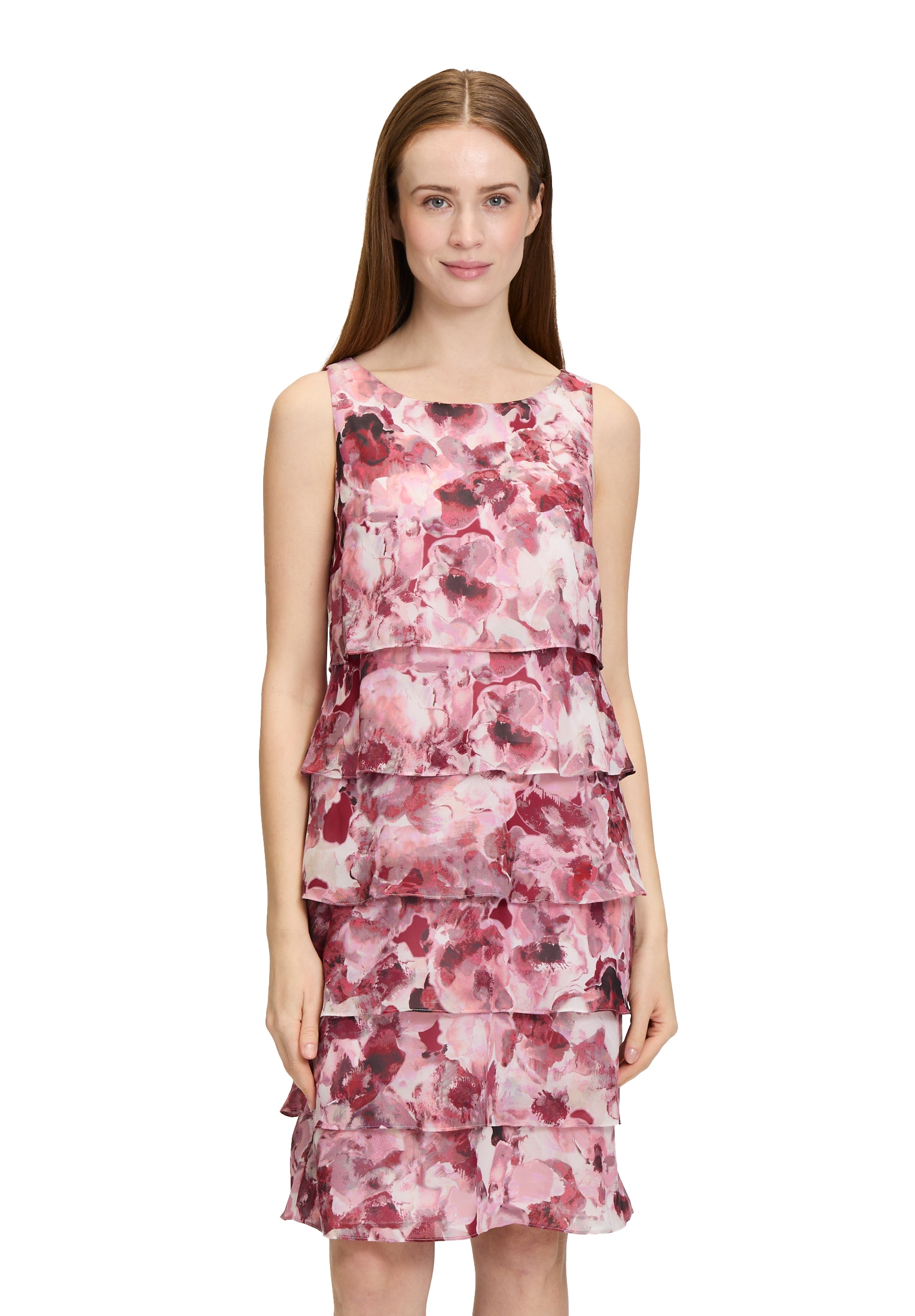 Vera Mont Cocktailkleid "Damen mit Volant" Ohne Tasche Volant günstig online kaufen