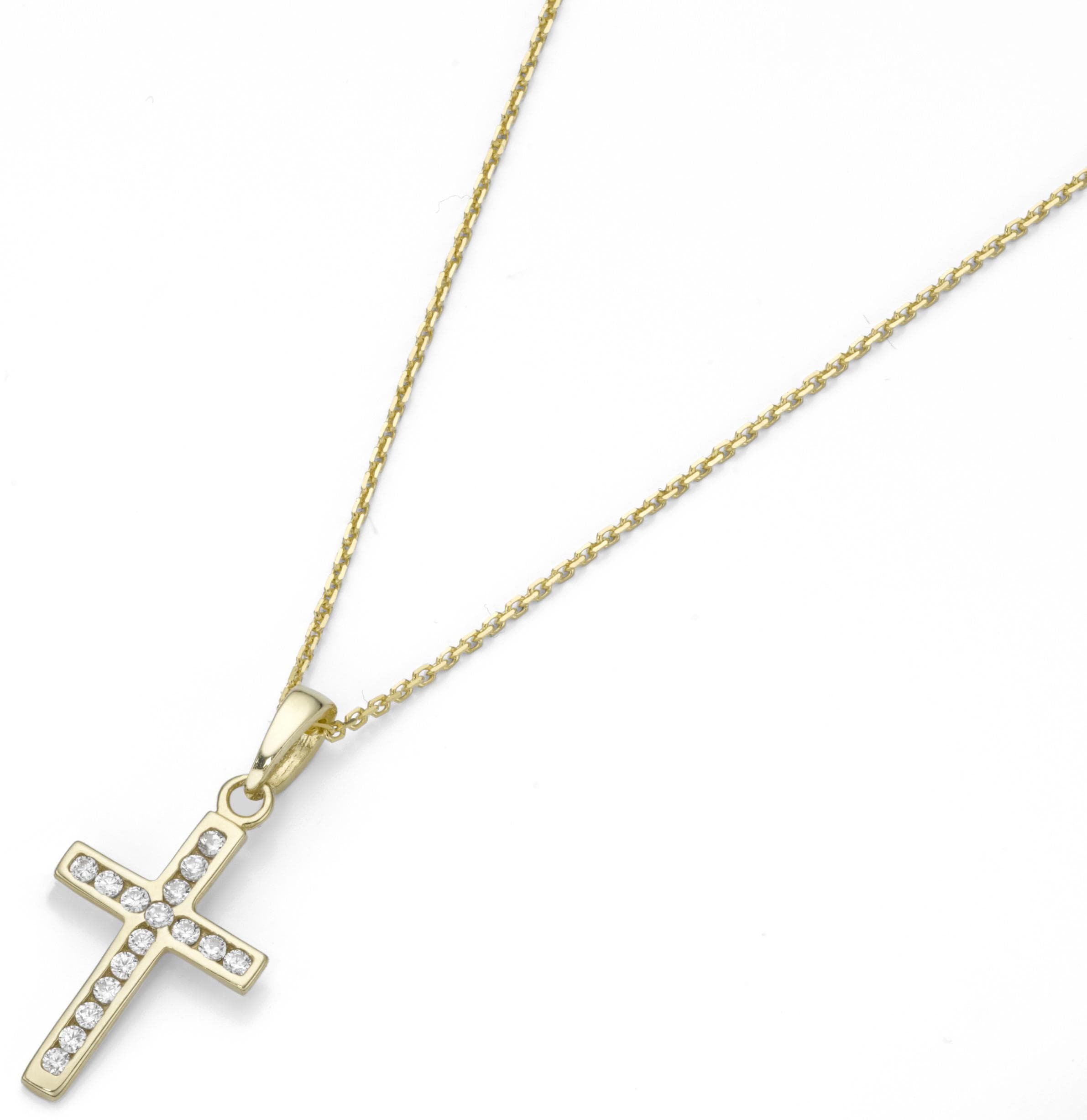 Firetti Kette Mit Anhanger Kreuz Zart Online Kaufen Baur