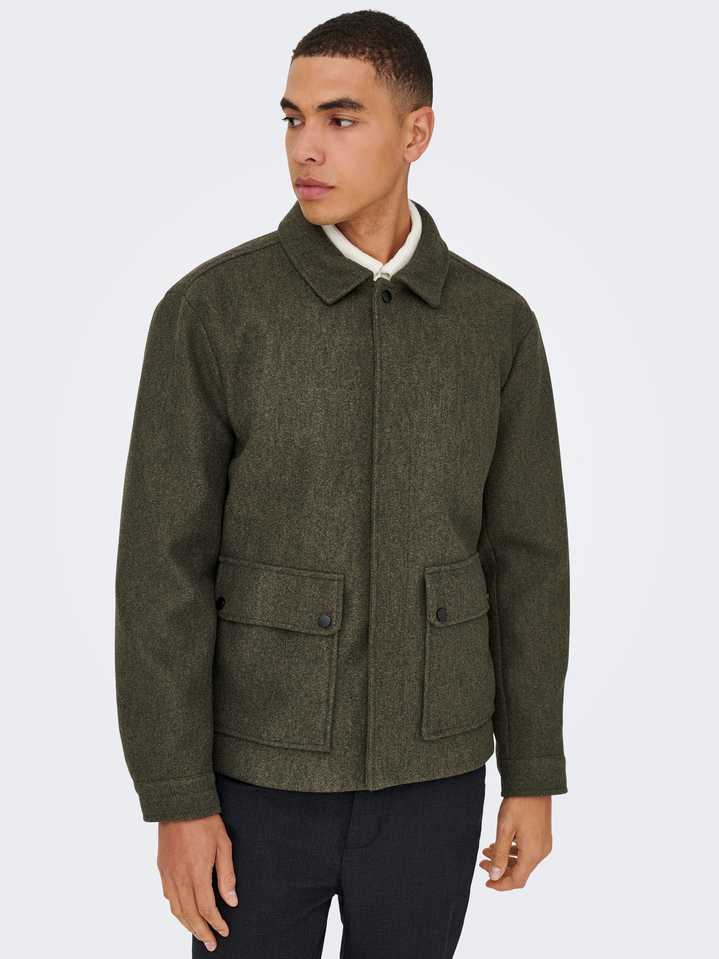 ONLY & SONS Hemdjacke "ONSCONNOR LIFE JACKET OTW" günstig online kaufen