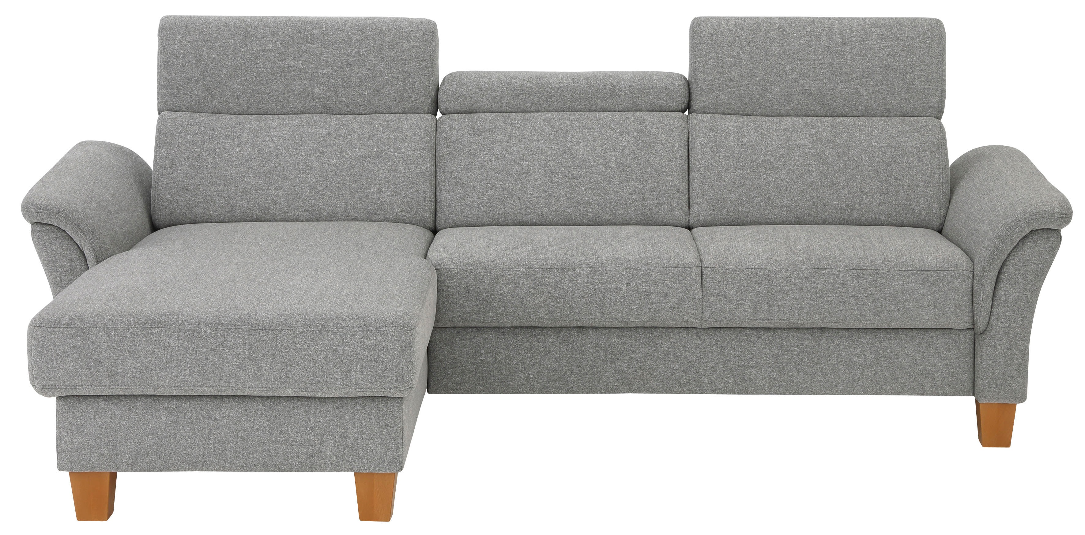 OTTO home Ecksofa "Conville L-Form" Federkern, wahlweise mit Schlaffunktion und Bettkasten bzw. Stauraum