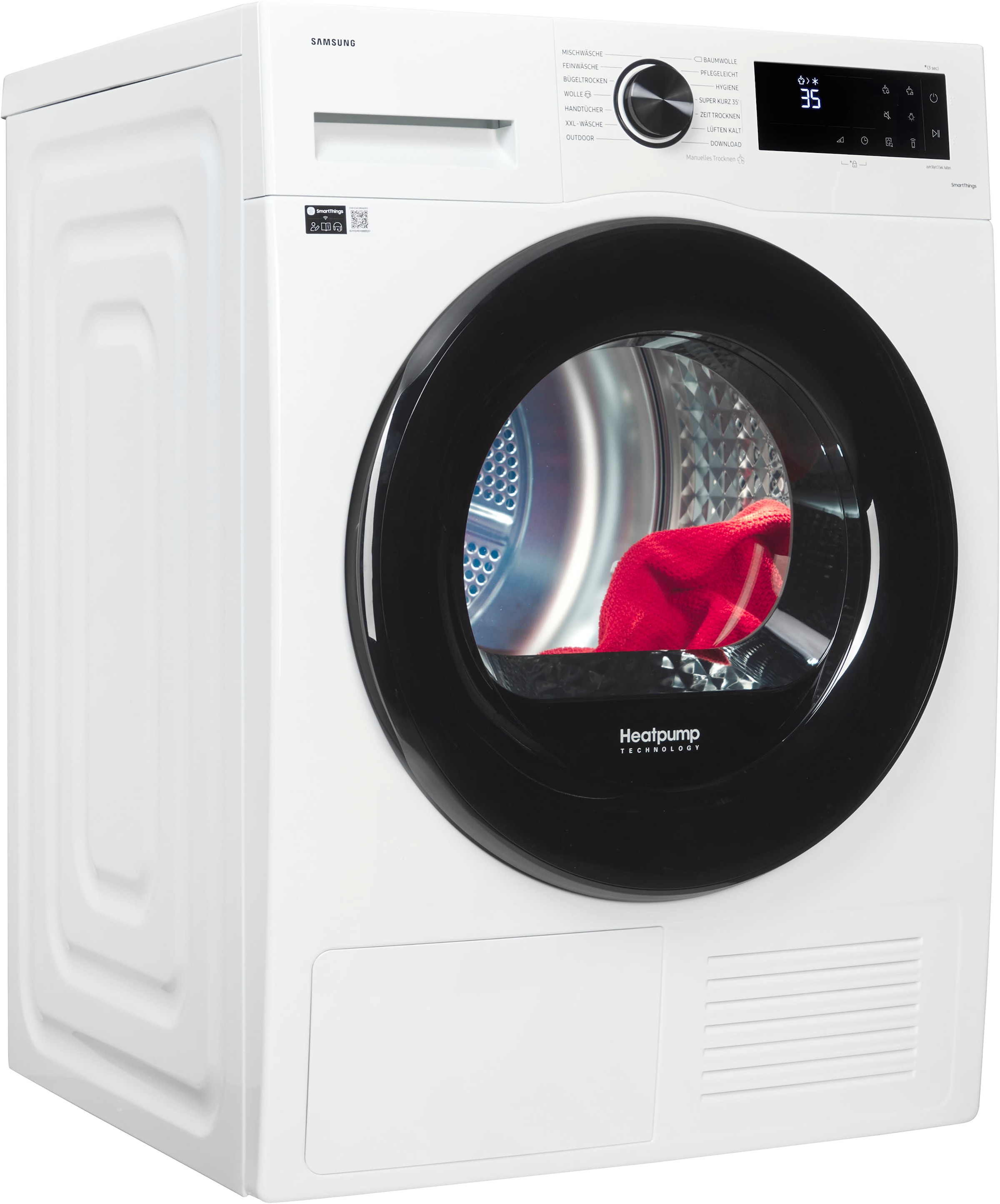 Samsung Wärmepumpentrockner »DV81CGC2B0AE«, DV5000C, 8 kg, Air Refresh & Hygiene-Programm