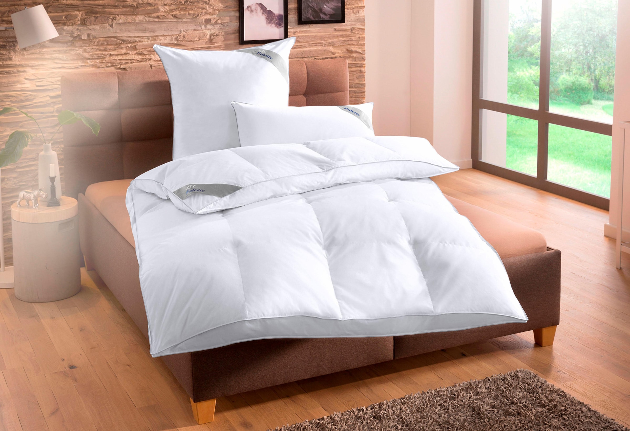 Balette Federbettdecke "Lena" extrawarm Füllung 100Federn 1 Stk. tlg. Bettd günstig online kaufen