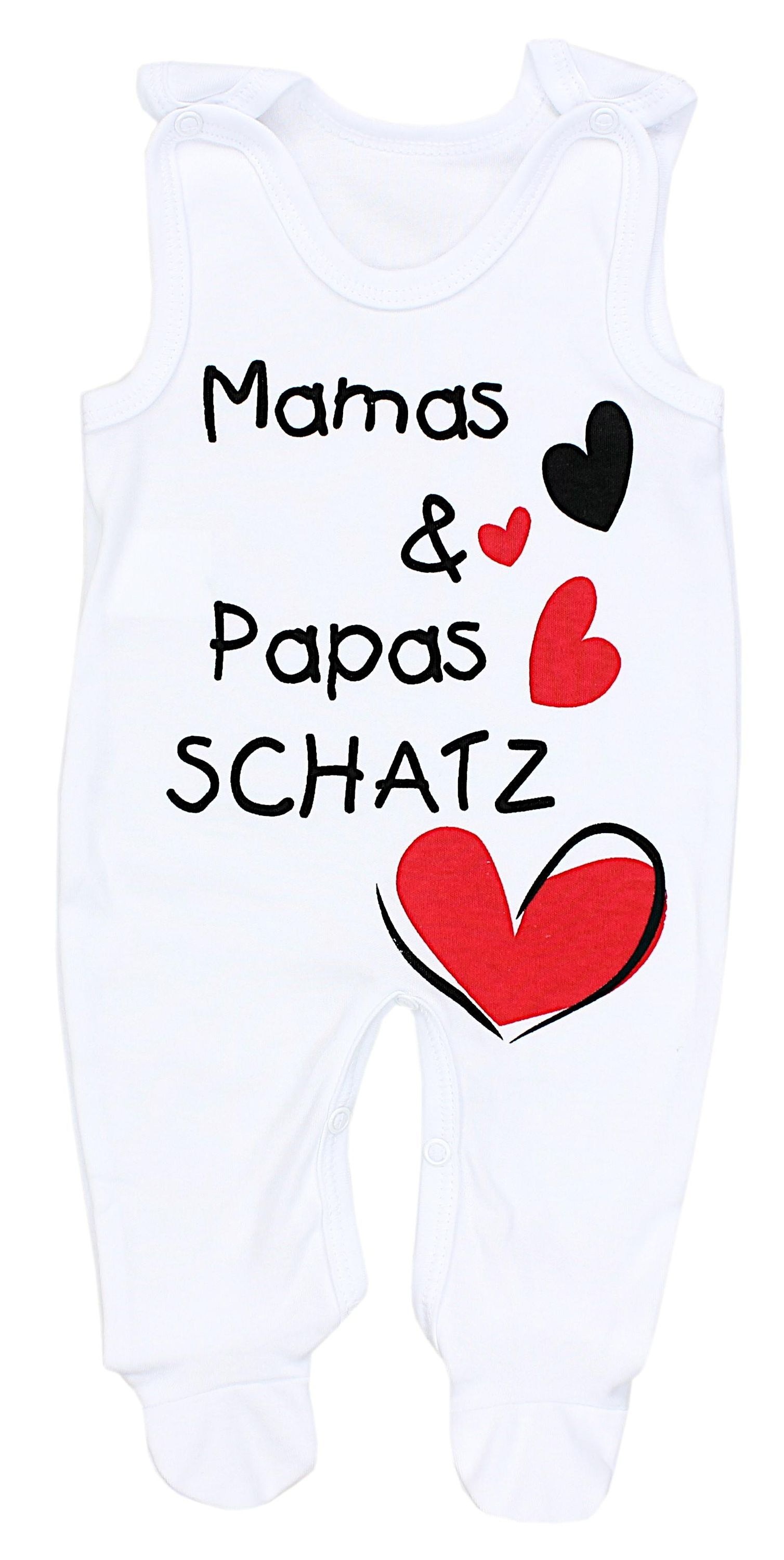TupTam Strampler "Strampler Unisex Baby Strampler mit Spruch"