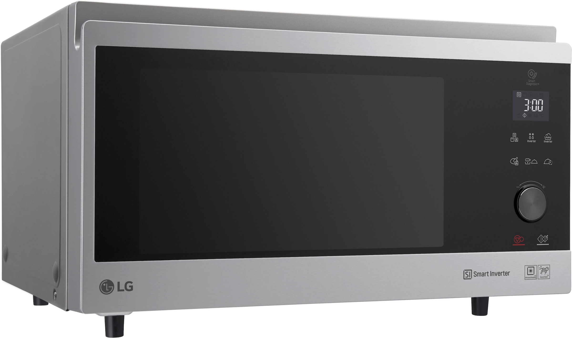 LG Mikrowelle »MJ 3965 ACS«, Mikrowelle-Heißluft-Grill, 1900 W, 1100 Watt, Hybrid-Heißluftofen 4-in-1