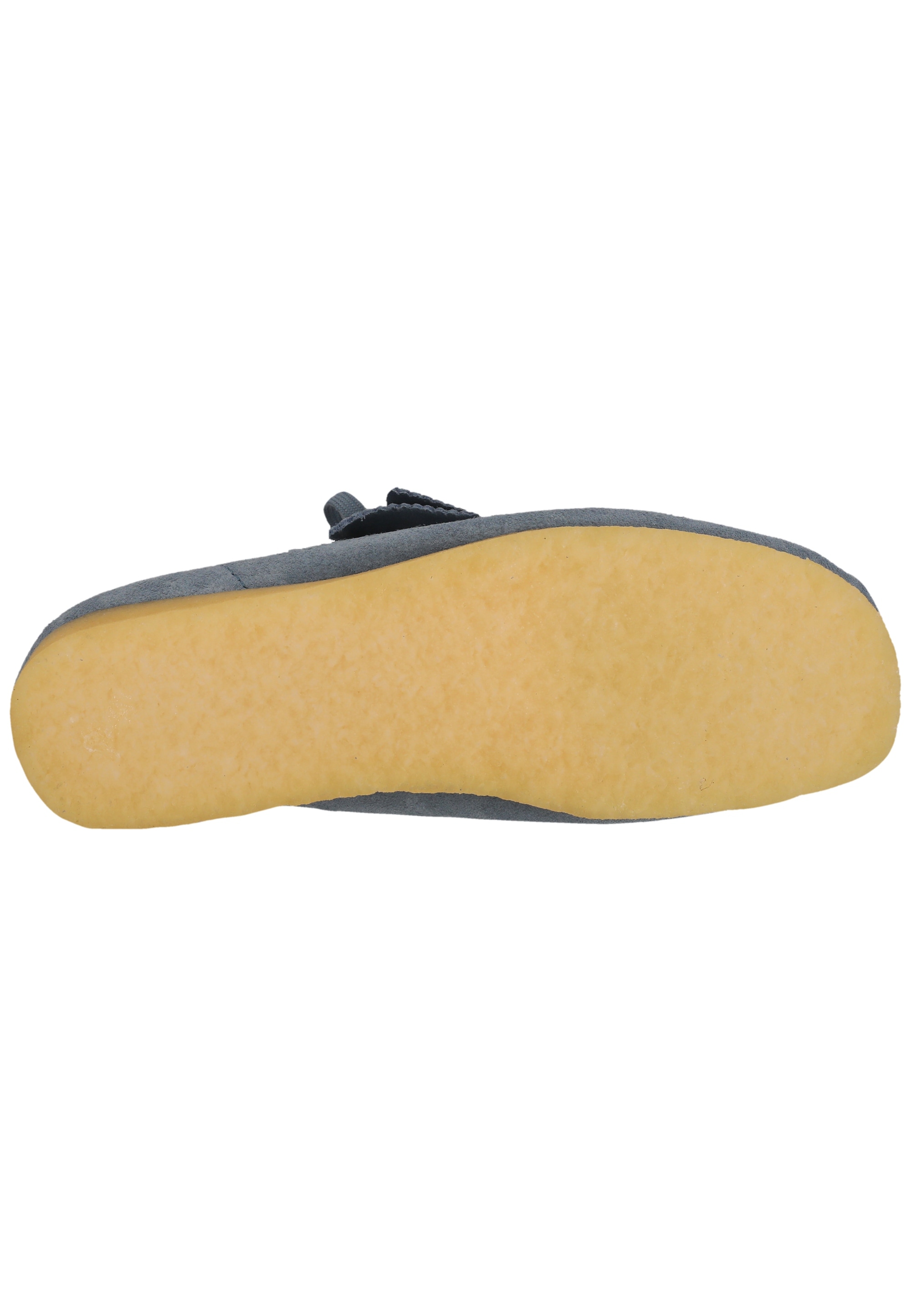 Clarks Schnürschuh »Wallabee French Blue Sde«  mit ikonischer Sohle