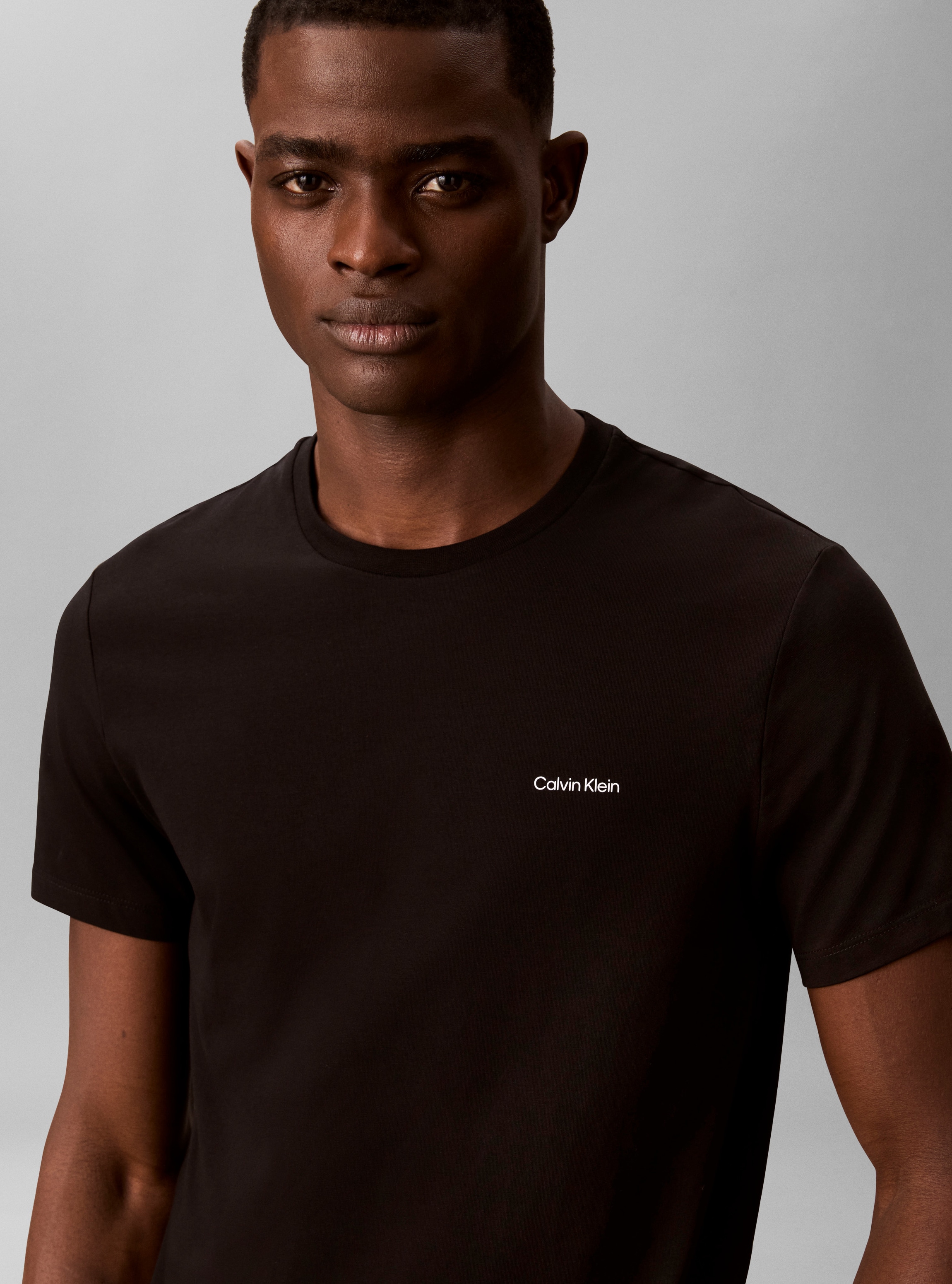 Calvin Klein T-Shirt »SLIM STRETCH COTTON« Slim fit mit Rundhalsausschnitt