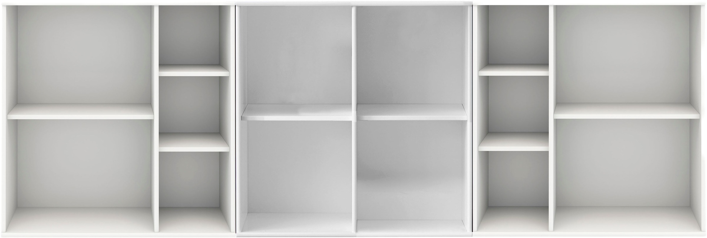 Hammel Furniture Bücherregal »Mistral Kubus« Kombination aus 3 Modulen, Breite 207cm