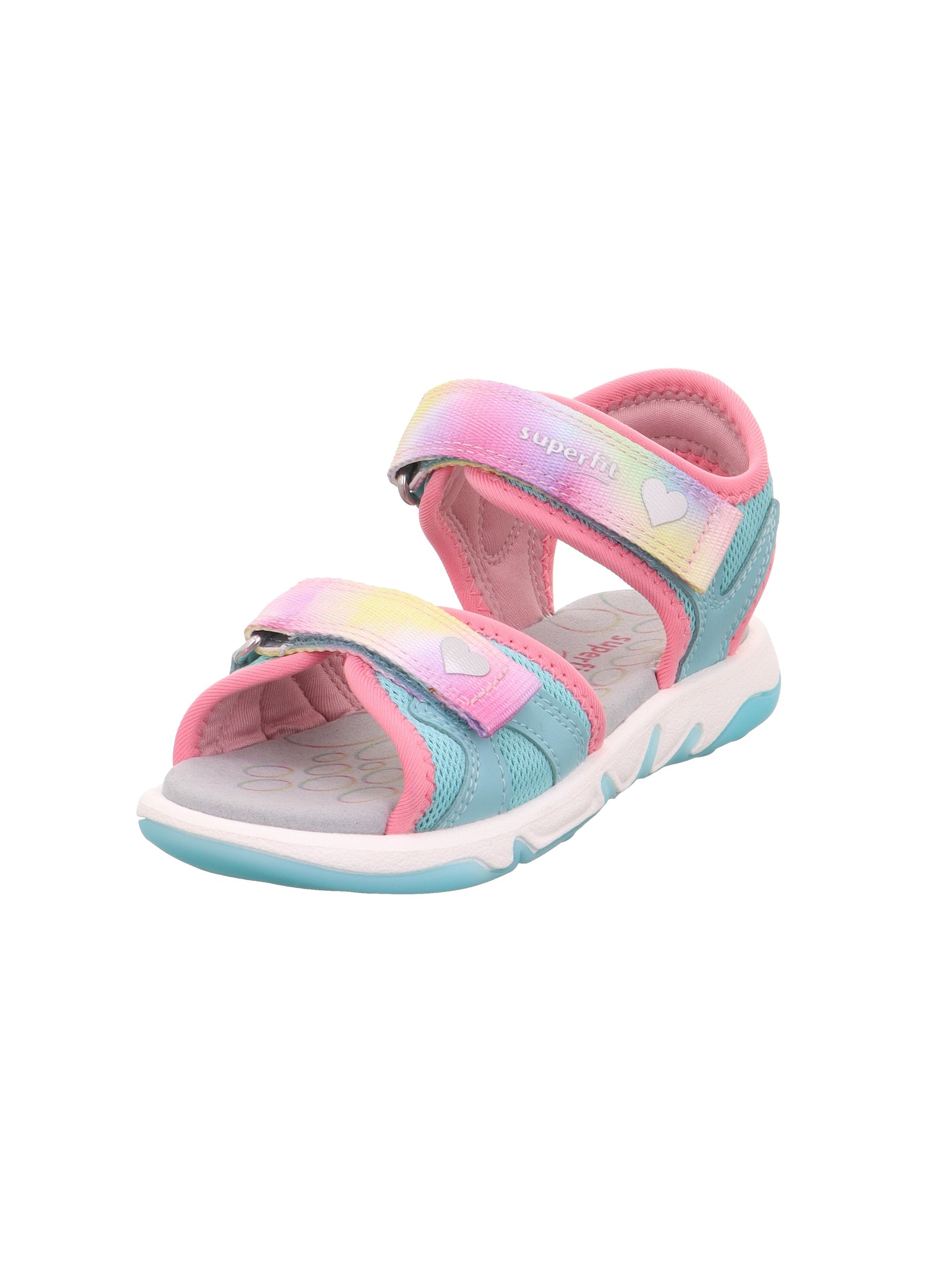 Superfit Sandale »PEBBLES WMS: mittel«  Sandalette mit süßem Motiv, Größenschablone zum Download