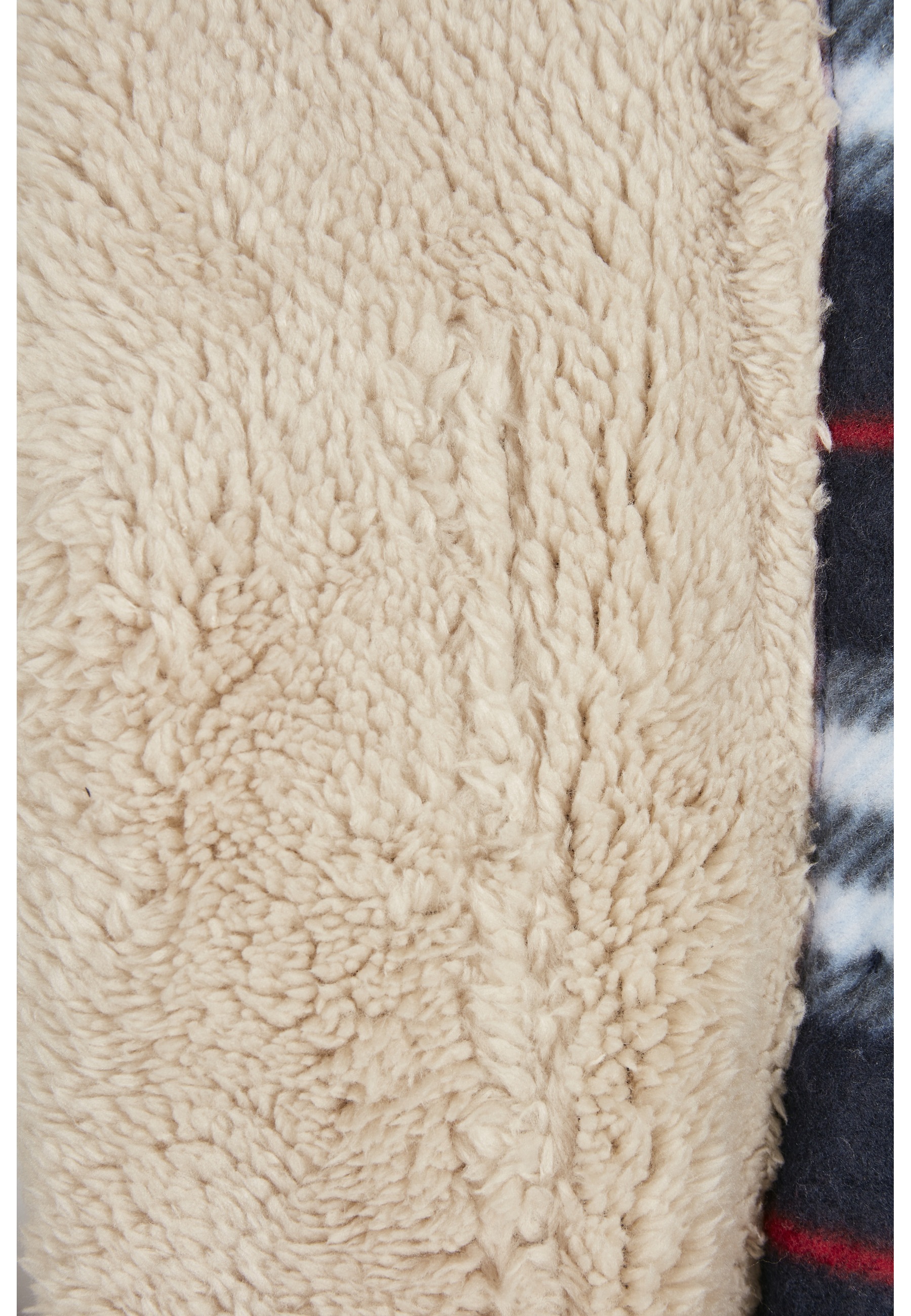 URBAN CLASSICS Allwetterjacke »Urban Classics Herren Hooded Polar Fleece Overshirt« 1 Stk. tlg. mit Kapuze