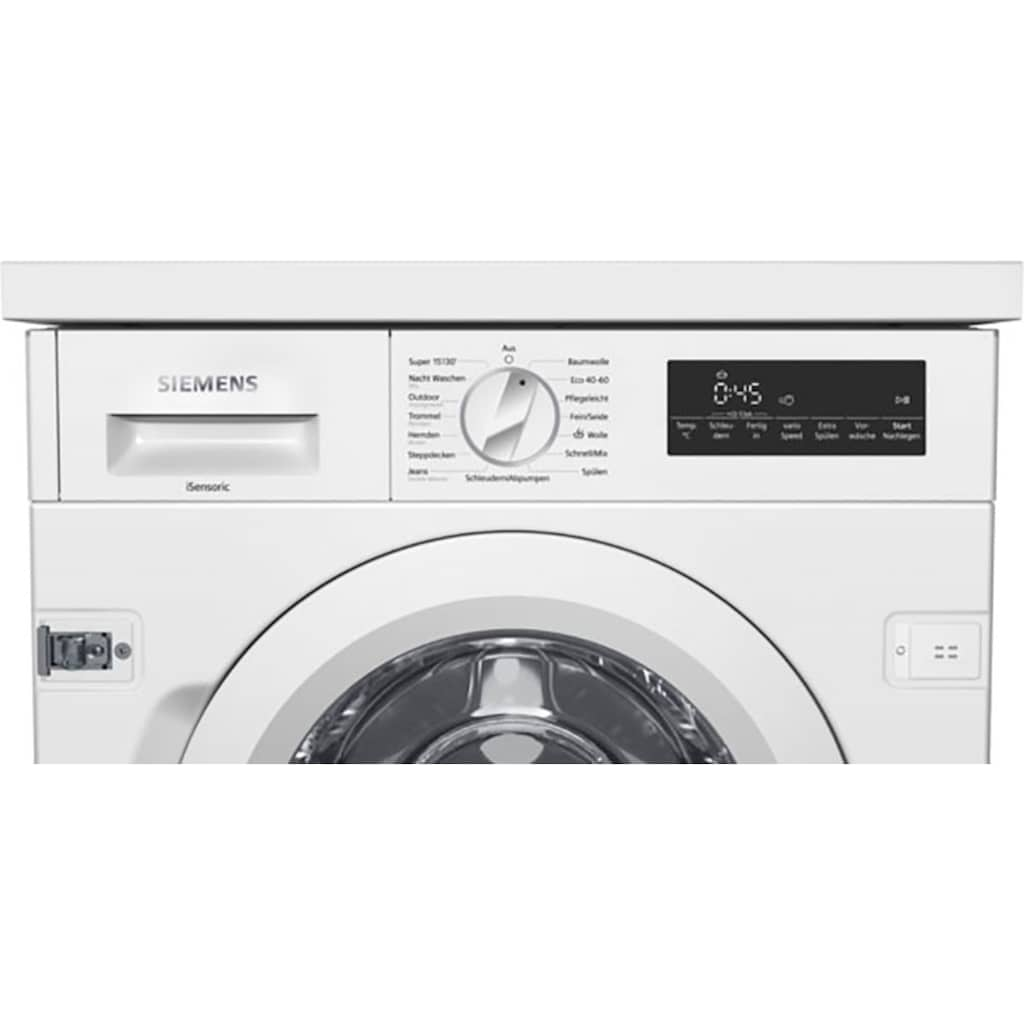 SIEMENS Einbauwaschmaschine »WI14W443«, WI14W443, 8 kg, 1400 U/min