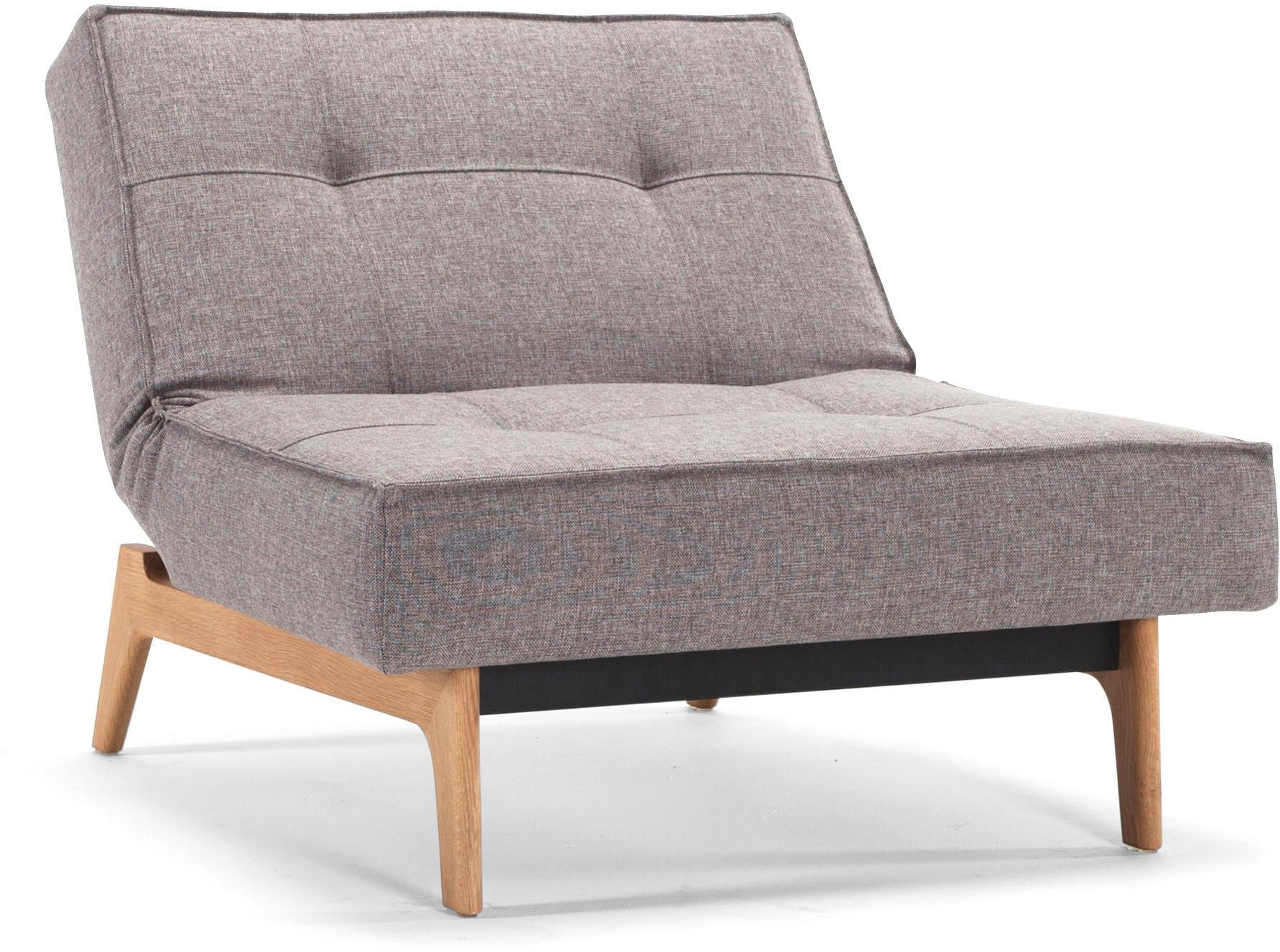 INNOVATION LIVING ™ Sessel »Splitback«, mit Eik Beine, in skandinavischen Design