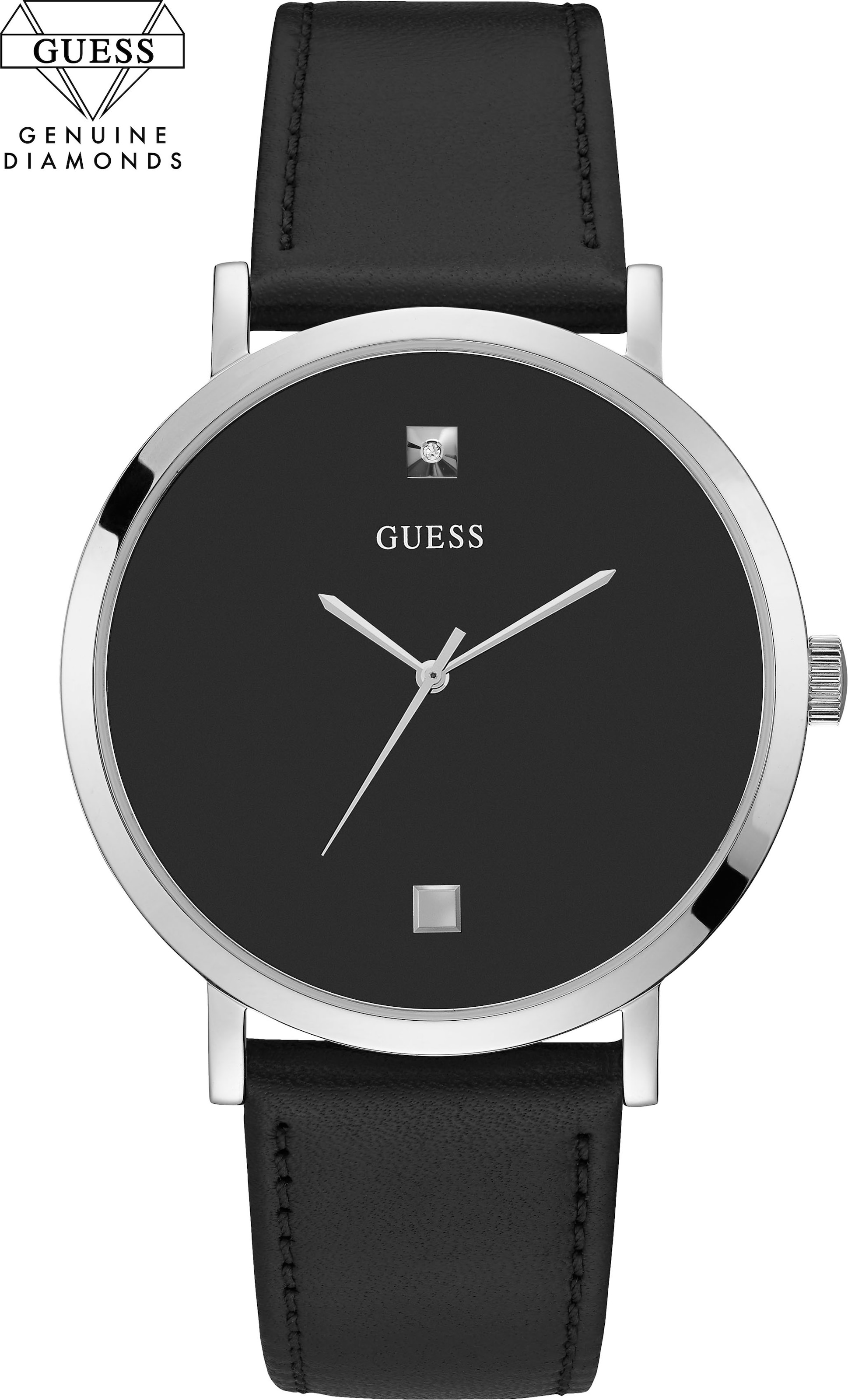 Guess Quarzuhr »GENUINE DIAMOND GW0009G1« Ar...