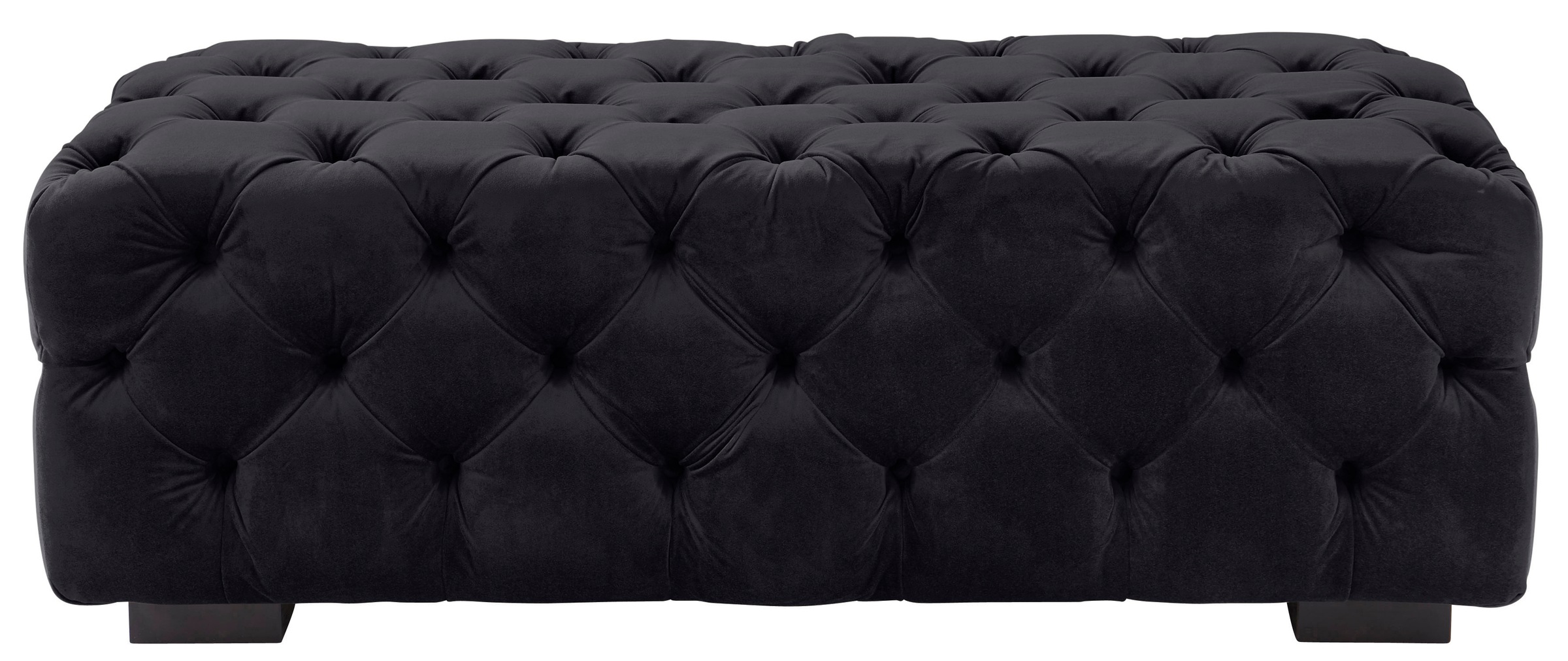 Home affaire Polsterhocker "Kalina", mit klassischer Chesterfield-Knopfheft günstig online kaufen