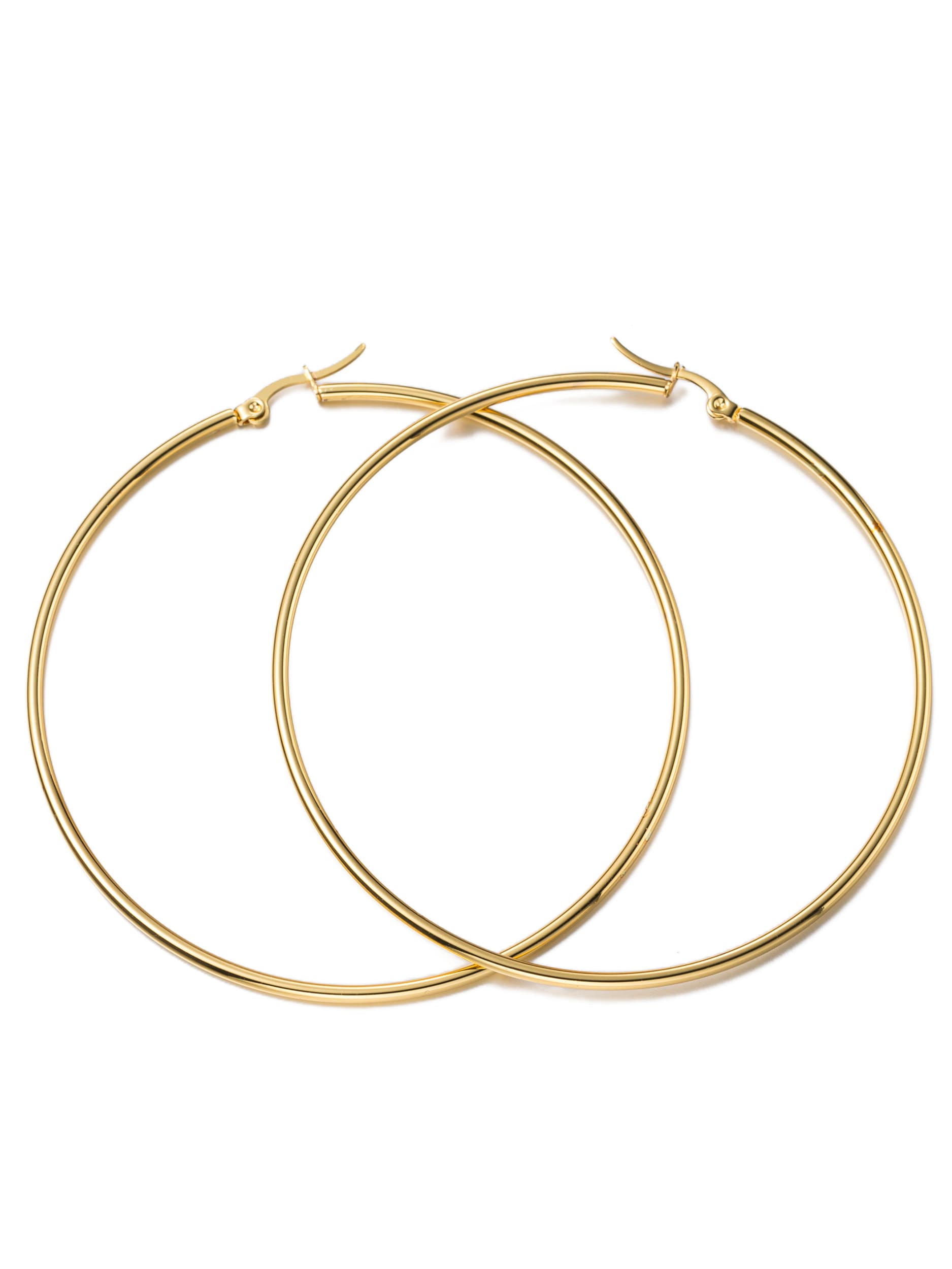 Aniston JEWELRY & WATCHES Creolen-Set »Multipack Schmuck Geschenk Edelstahl Ohrschmuck Ohrringe« Made in Germany