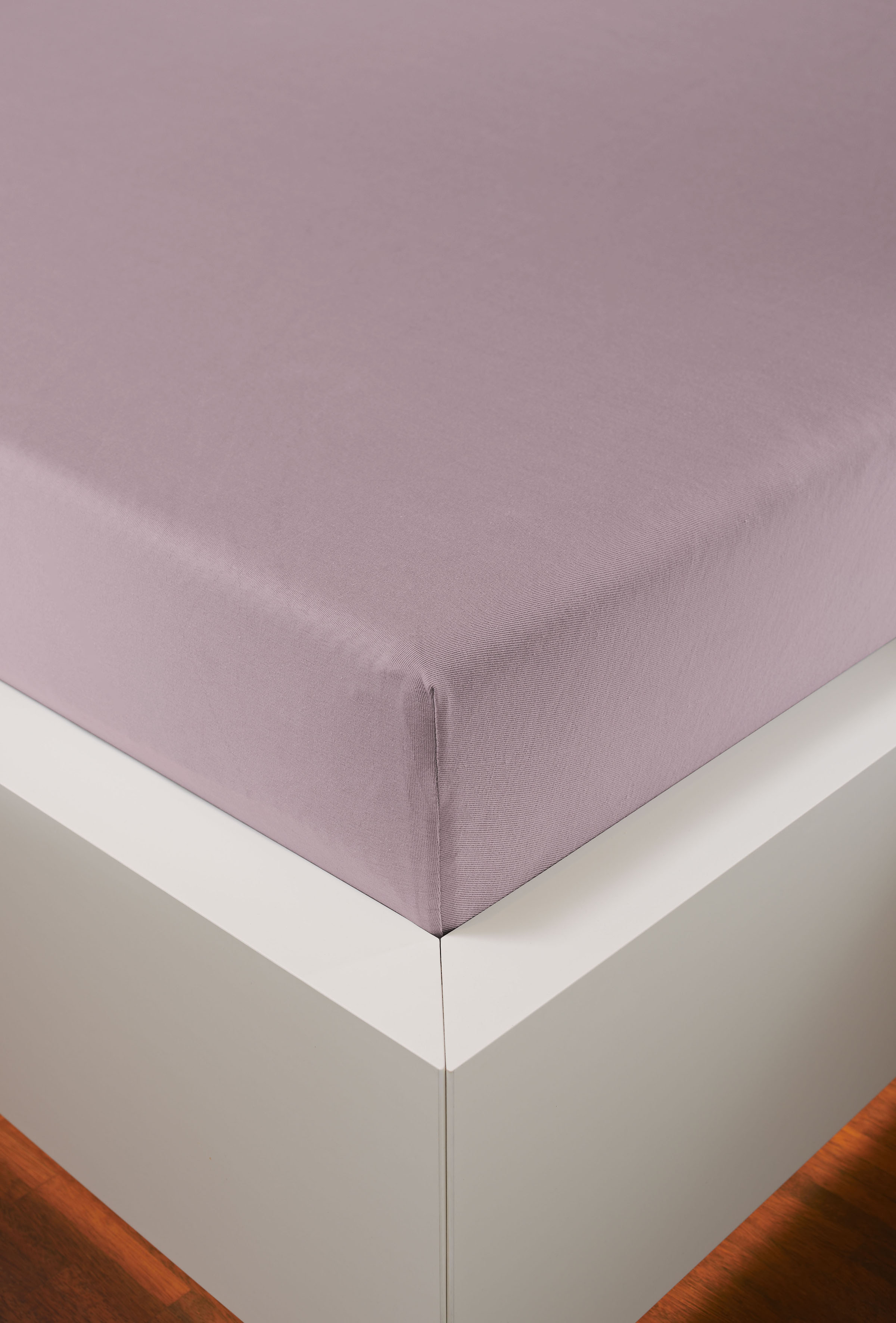 Thumbnail - bellana Spannbettlaken "Jersey-Elasthan Aqua in Gr. 90x200, 140x200 oder 180x200 cm", aus Baumwolle, für Matratzen bis 3...