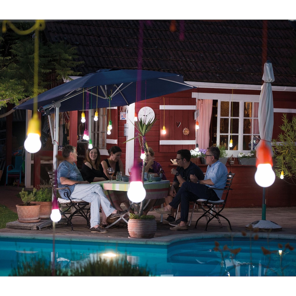 MediaShop LED Gartenleuchte »HandyLUXcolors«, 1 flammig-flammig