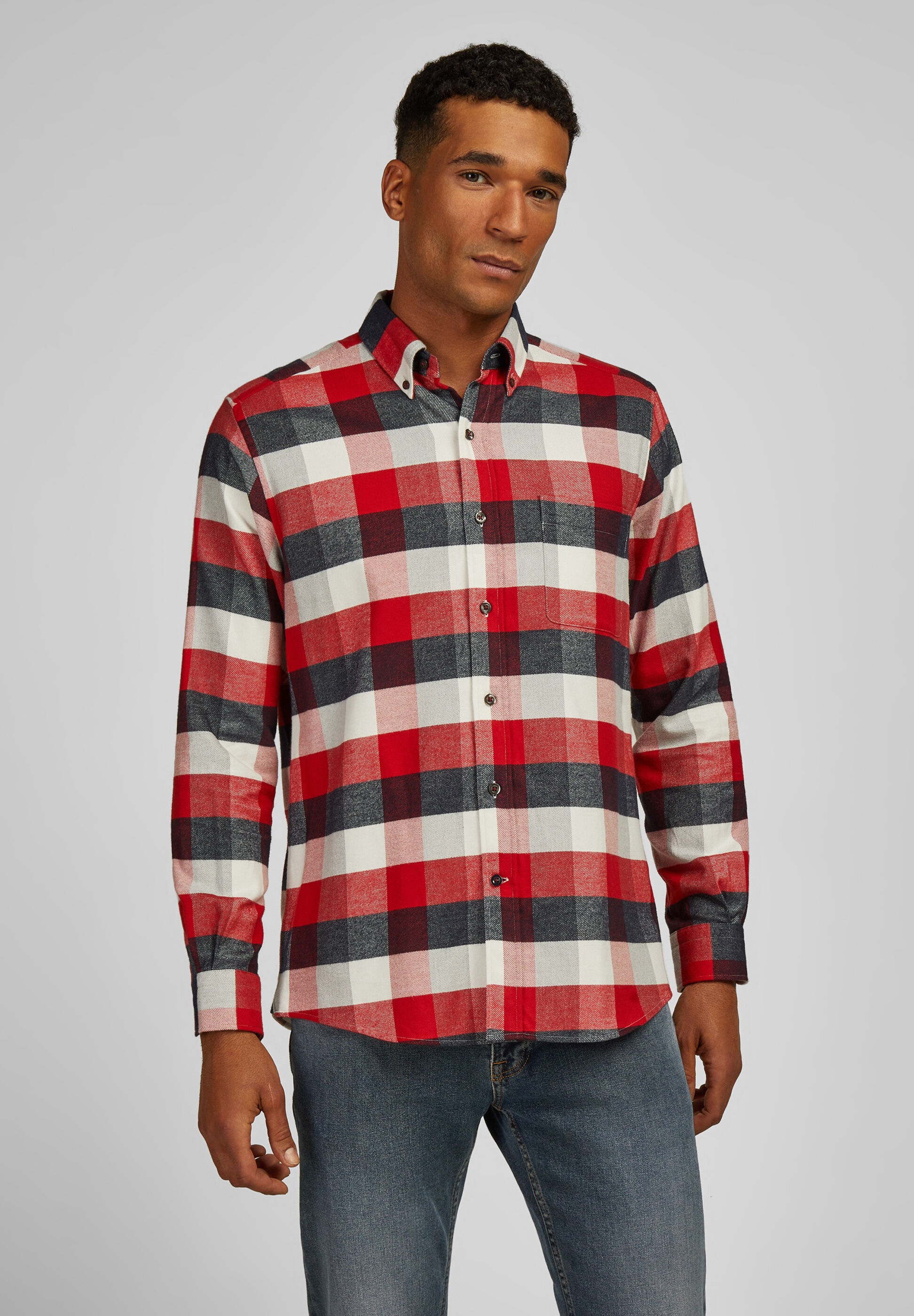 HECHTER PARIS Flanellhemd »HECHTER PARIS FM Hemd« im Flanell-Stil