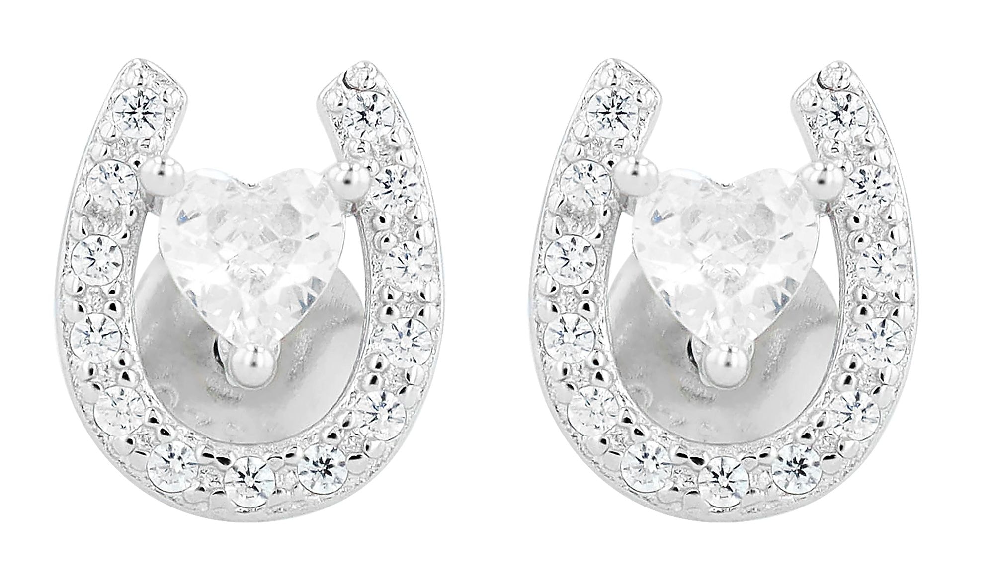 Adelia´s Paar Ohrhänger "Damen Ohrringe – Ohrstecker aus 925 Silber mit Zir günstig online kaufen