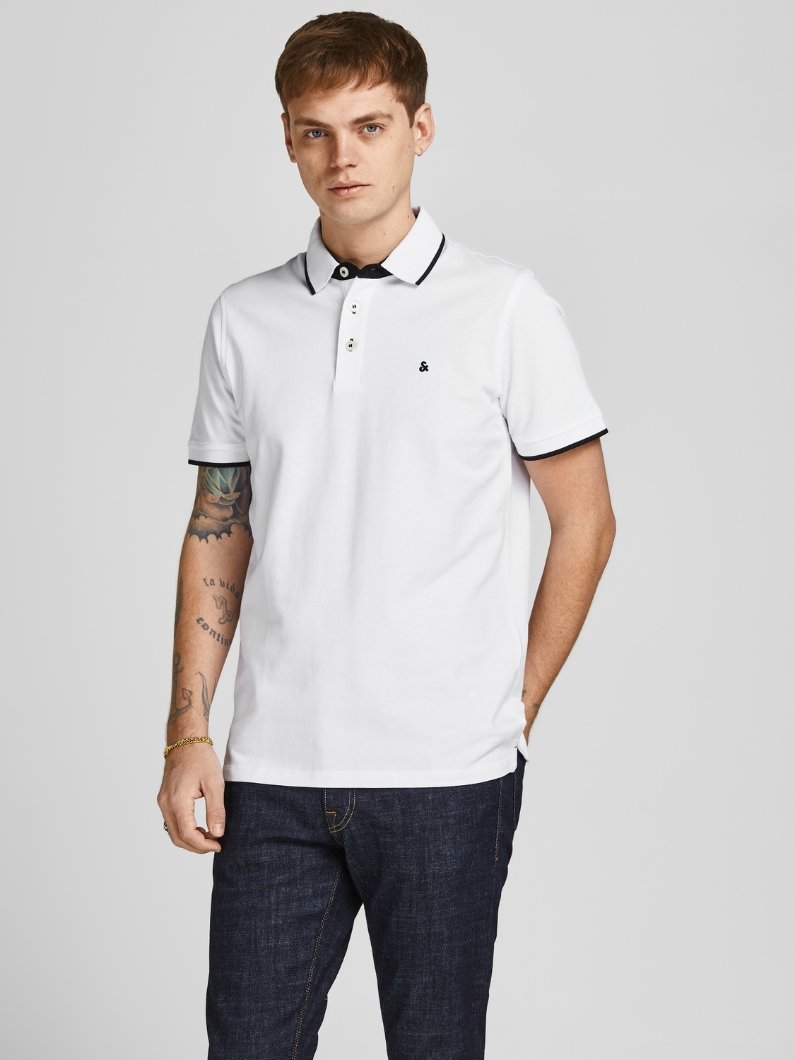 Jack & Jones Poloshirt »JJEPAULOS POLO SS 2PK MP NOOS«