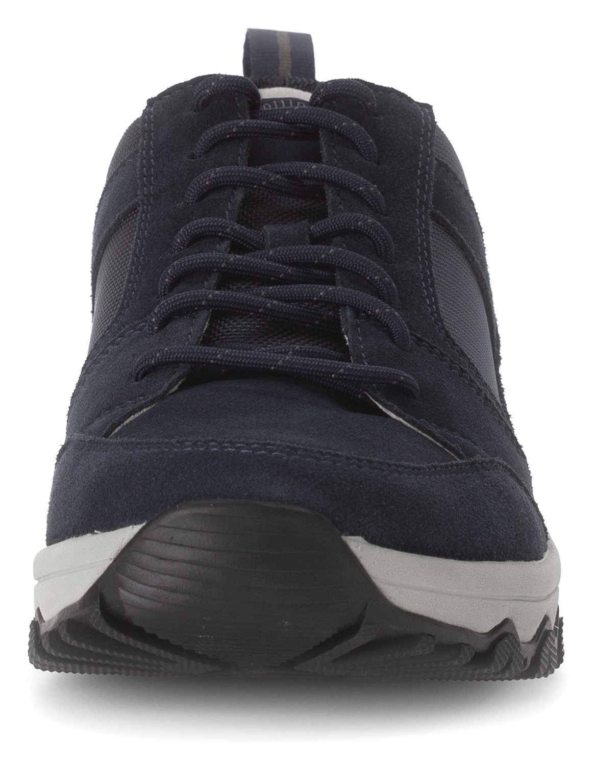Gabor Rollingsoft Keilsneaker, Freizeitschuh, Halbschuh, Schnürschuh mit Ziernähten, Weite G