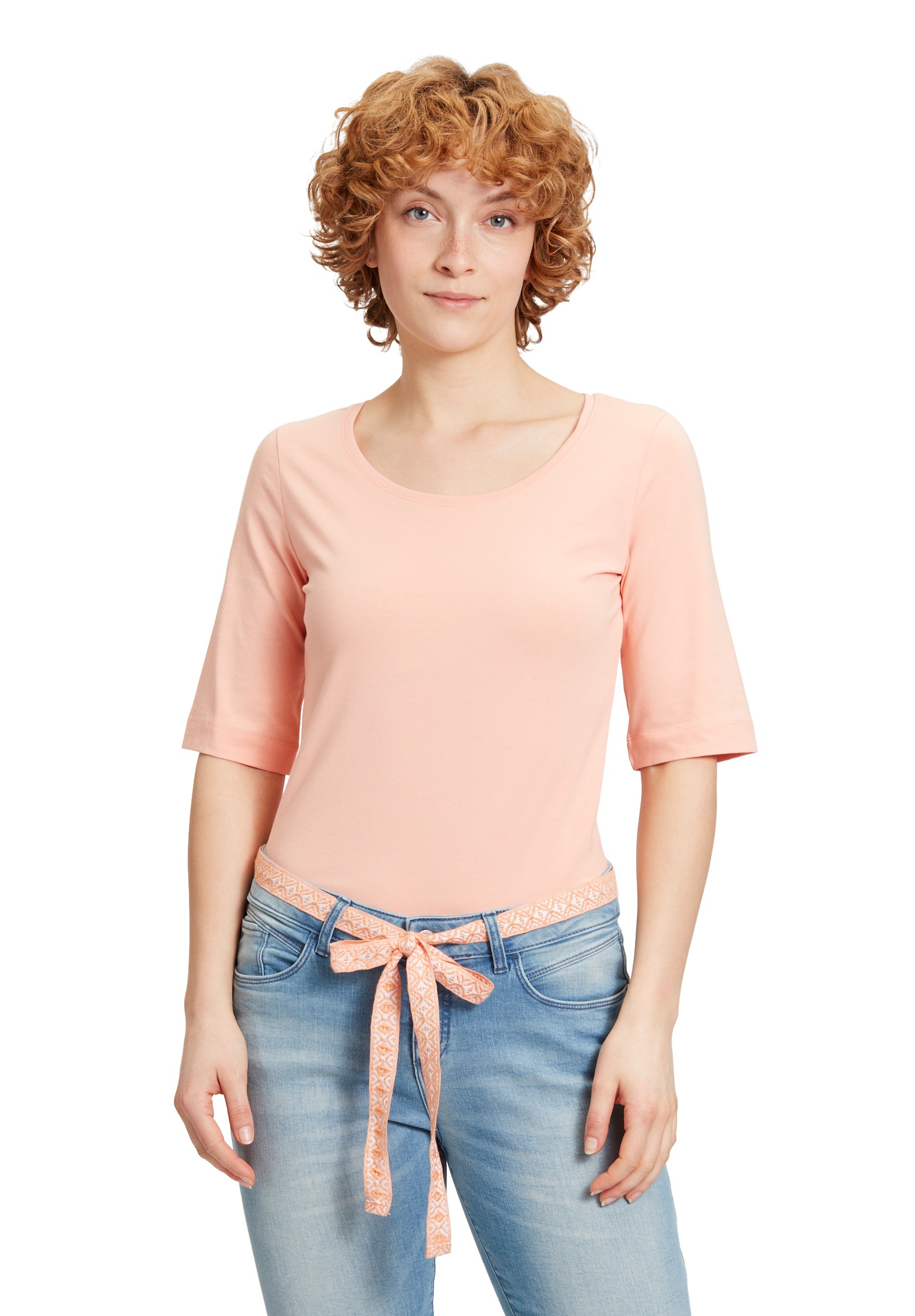 Cartoon Kurzarmshirt »Cartoon Basic Shirt mit Rundhalsausschnitt«, (1 tlg.), Form