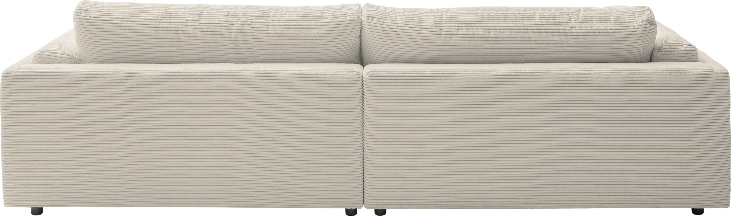 3C Candy Big-Sofa »Karalis mit extra großer Sitztiefe, elegantes Mega Sofa zum Relaxen,«, auch in Cord- oder Leder-Bezug, lose Kissen, loungige Bequemlichkeit