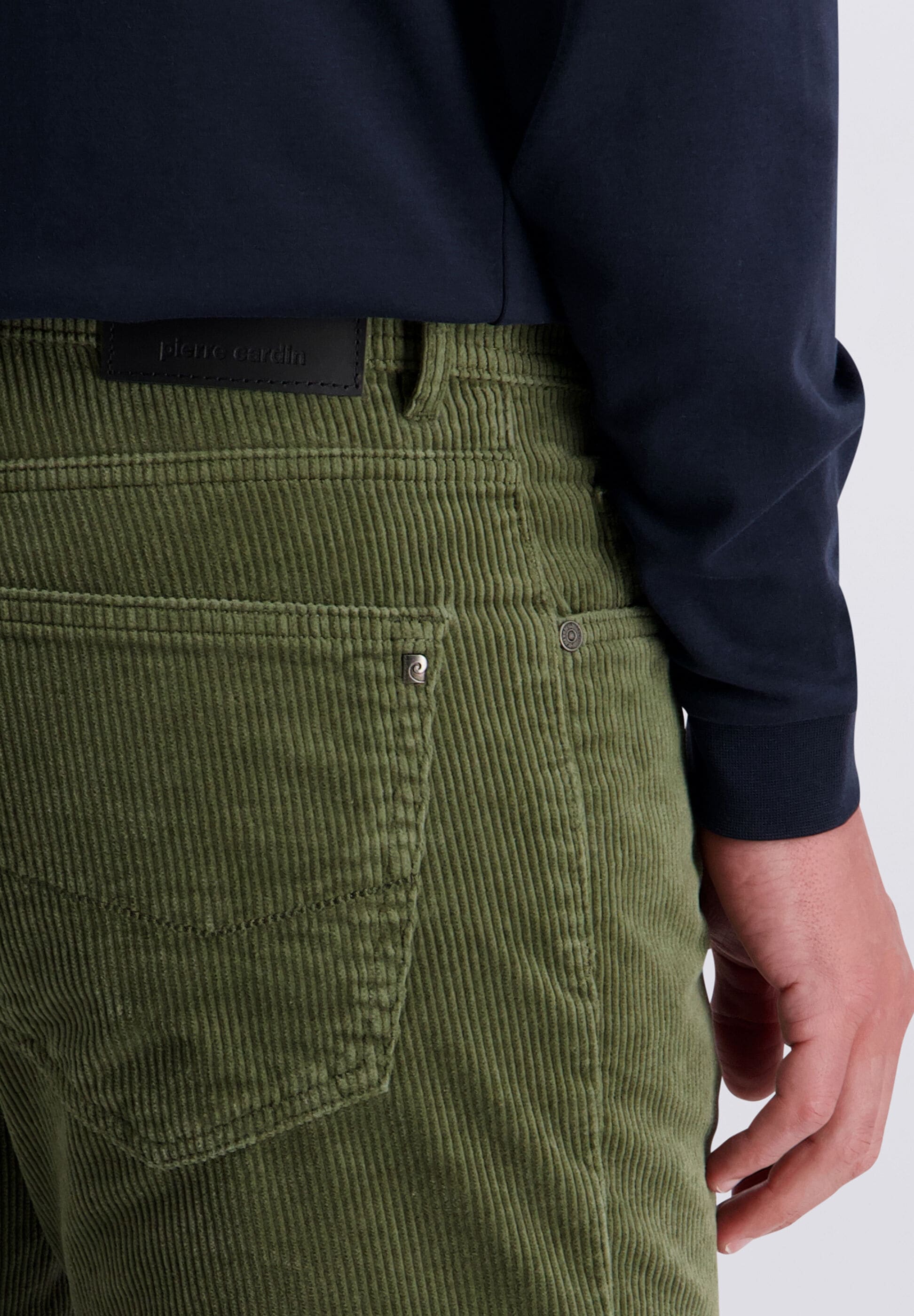 Pierre Cardin Cordhose »Laval«  mit Knopfverschluss