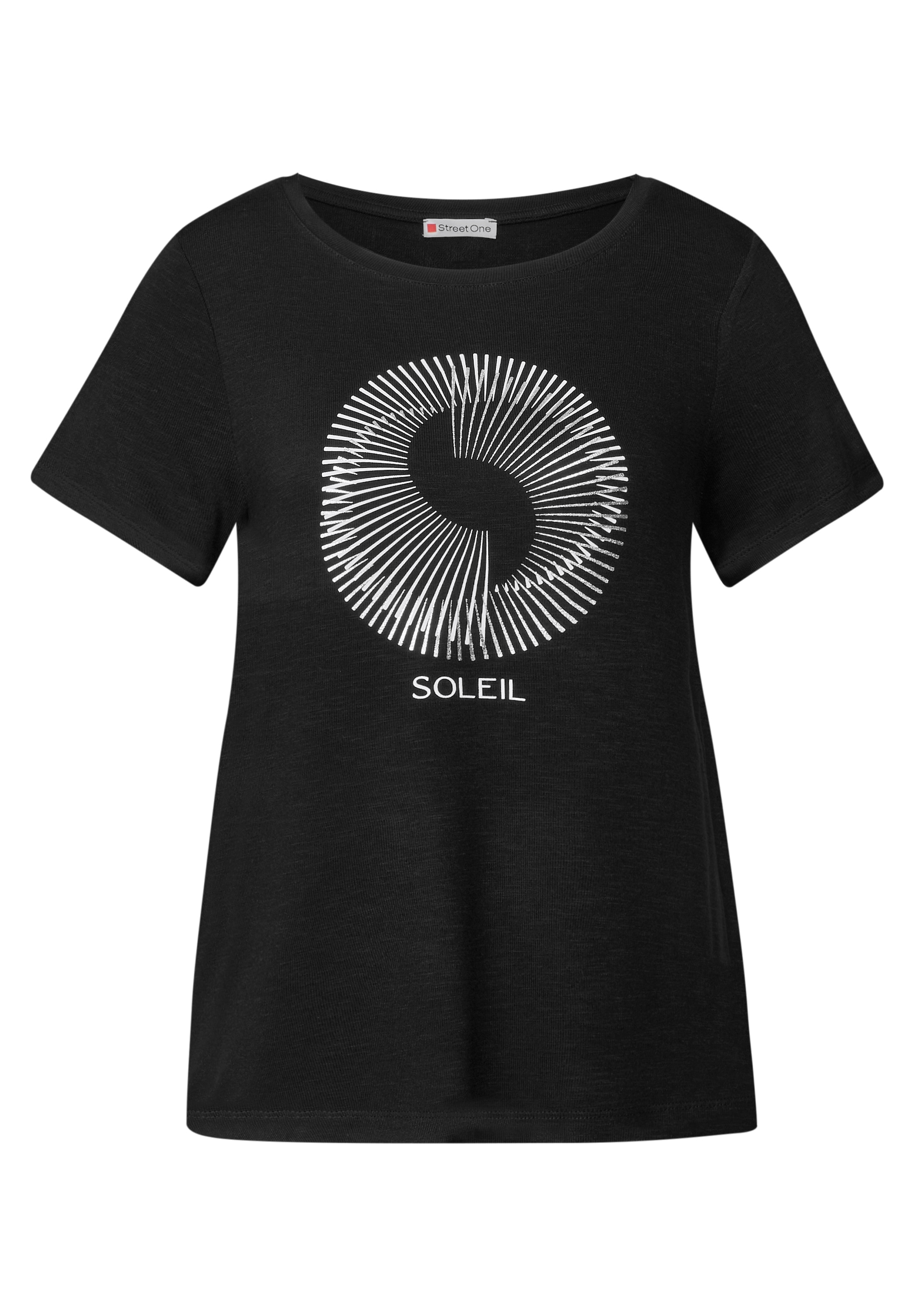 STREET ONE Print-Shirt, mit Rundhalsausschnitt
