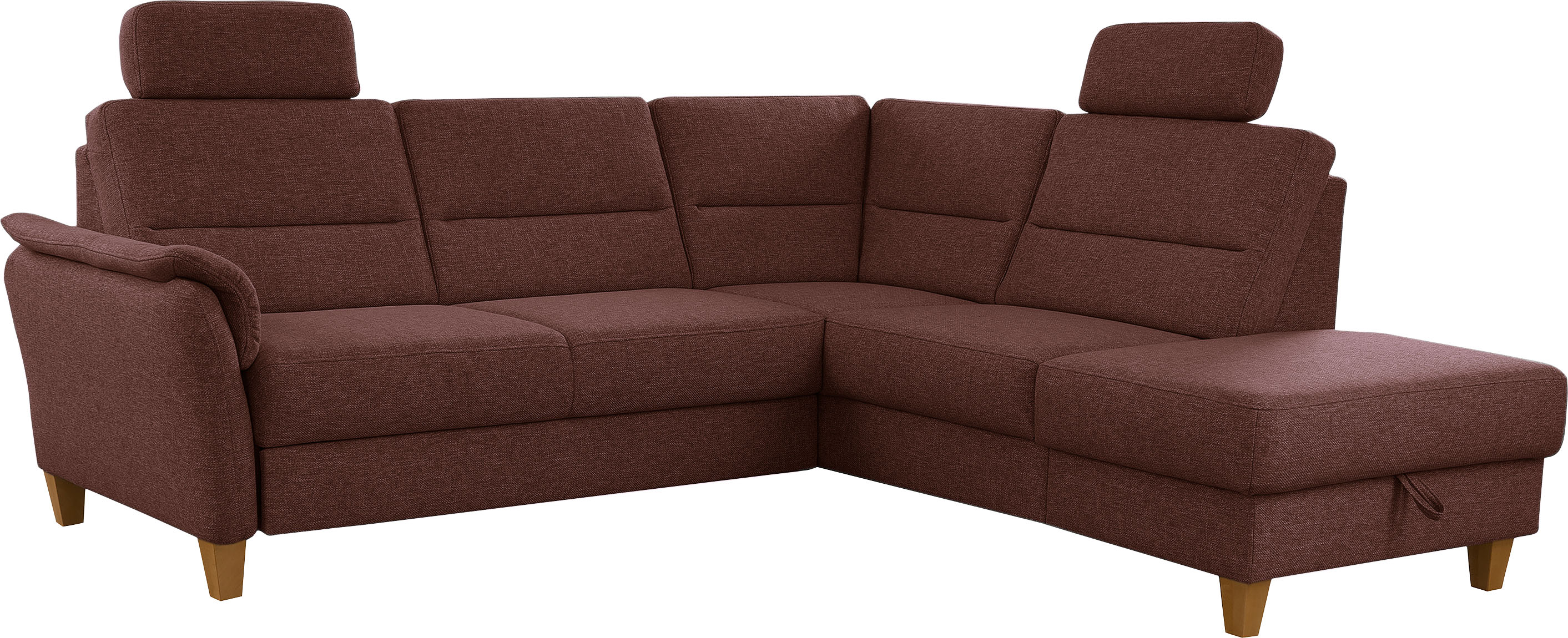 Thumbnail - Home affaire Ecksofa "Palmera L-Form, B: 236 cm" optional Bettfunktion & Bettkasten, Federkern