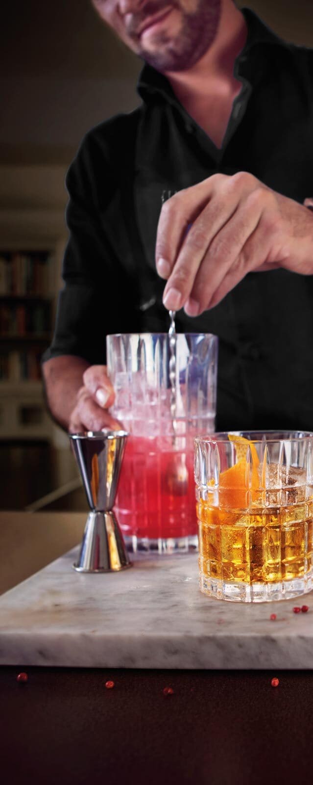 Nachtmann Longdrinkglas »Longdrinkgläser Square 445 ml 4er Set transparent«