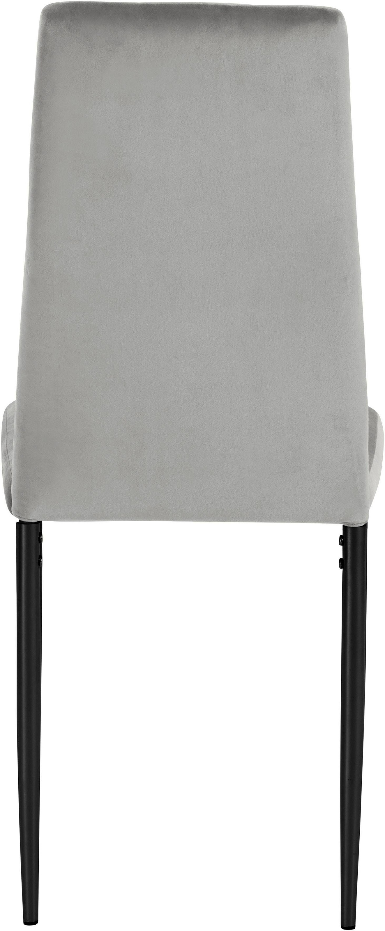 INOSIGN Esszimmerstuhl »Remus«, (Set), 2 St., Samtvelours, im 1er,2er und 4er Set erhältlich, unterschiedliche Bezugsqualitäten