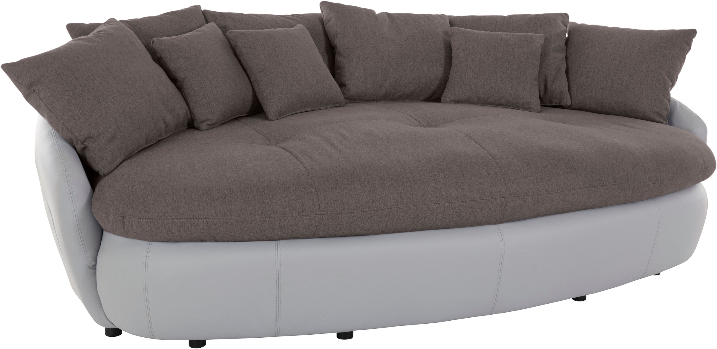 INOSIGN Big-Sofa »Aruba«, gemütliches Megasofa in XXL in organischer Form mit vielen Kissen
