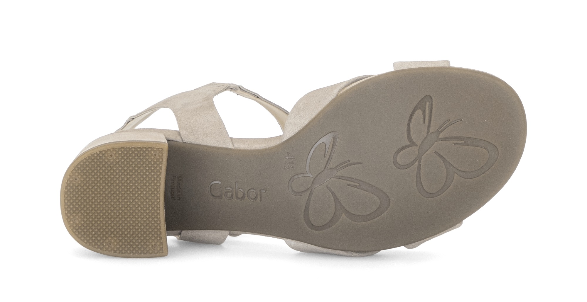 Gabor Sandalette »Tunis«  Blockabsatz, Sommerschuh mit Kreuzbandage, Weite G (=weit)