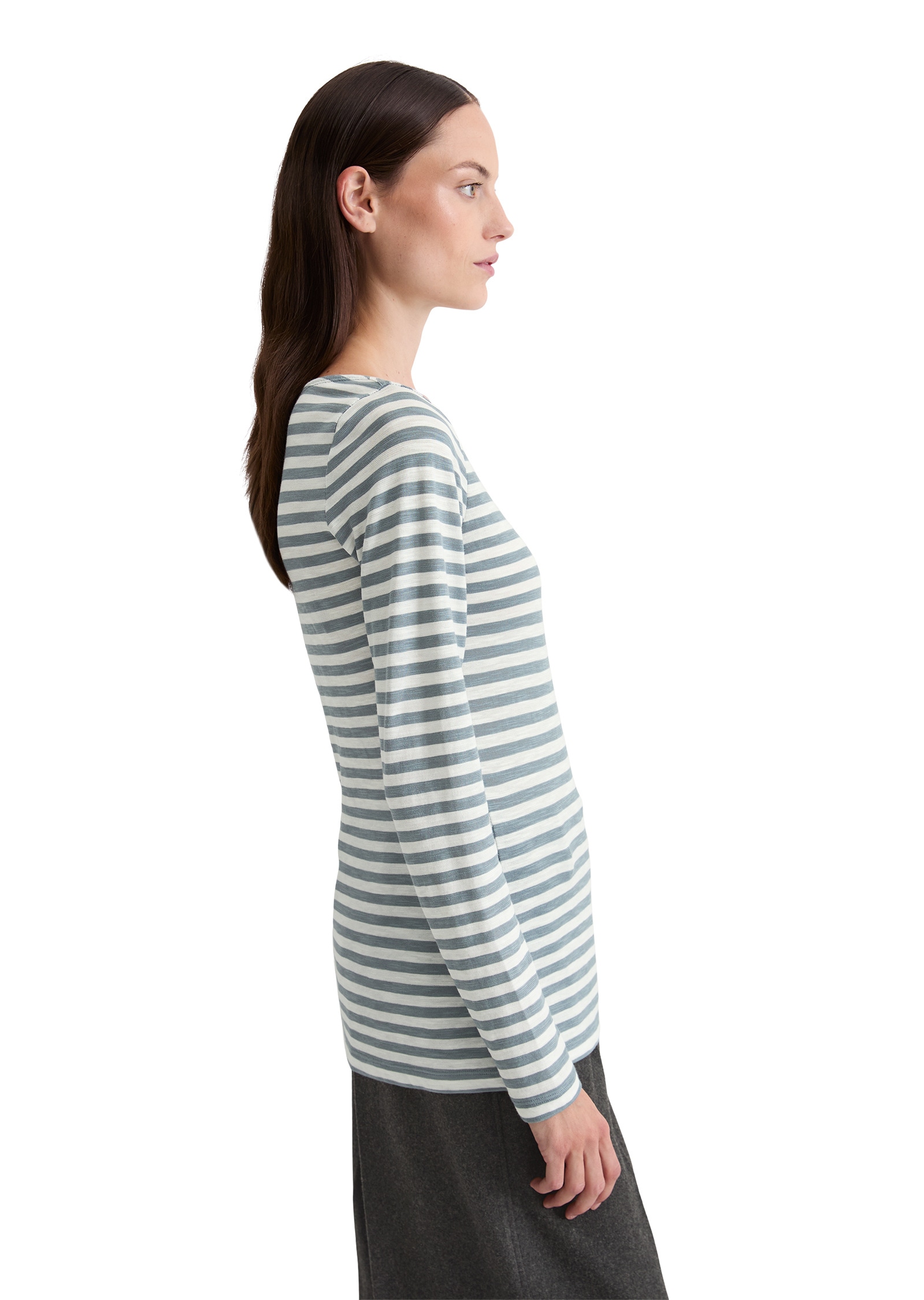 Marc O'Polo Langarmshirt »aus Slubjersey«