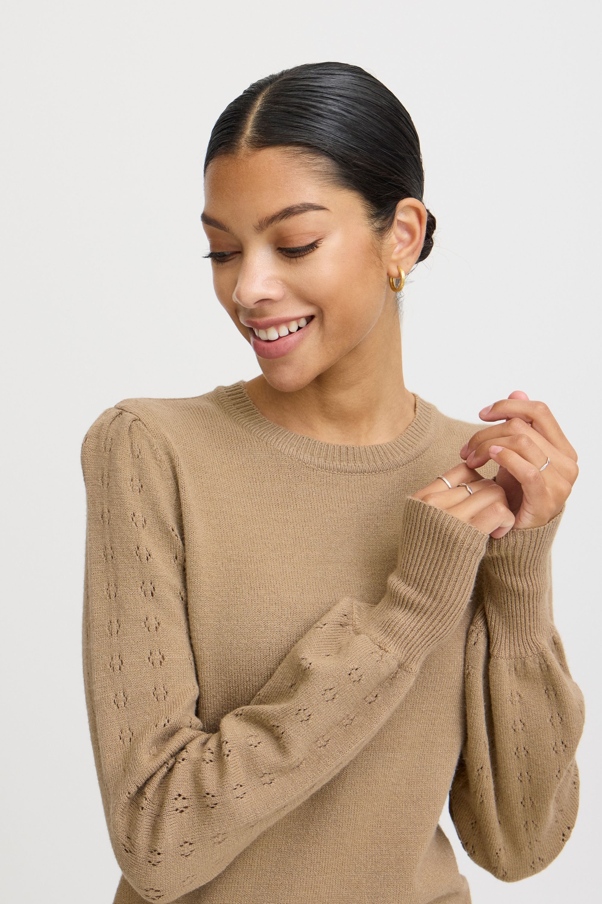 b.young Rollkragenpullover »Rollkragenpullover BYNONINA POINTELLE JUMPER -«