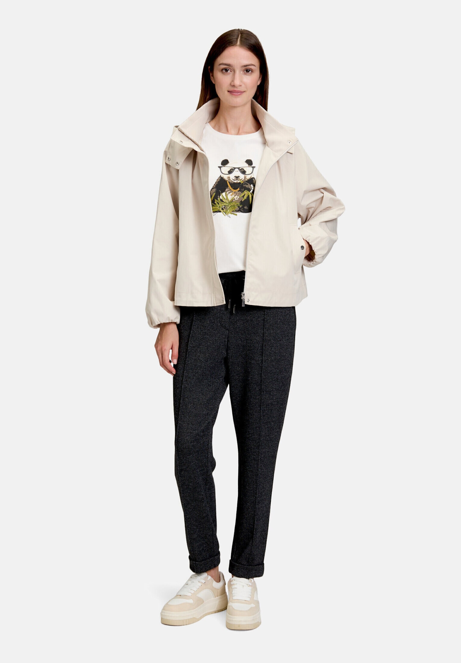 Betty&Co Blouson "Damen langarm" mit Kapuze