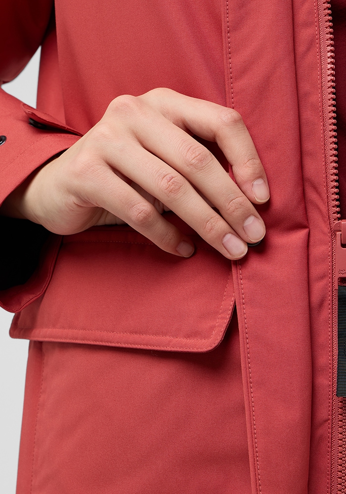 Jack Wolfskin Funktionsparka »WINTERTOR PARKA W«, mit Kapuze