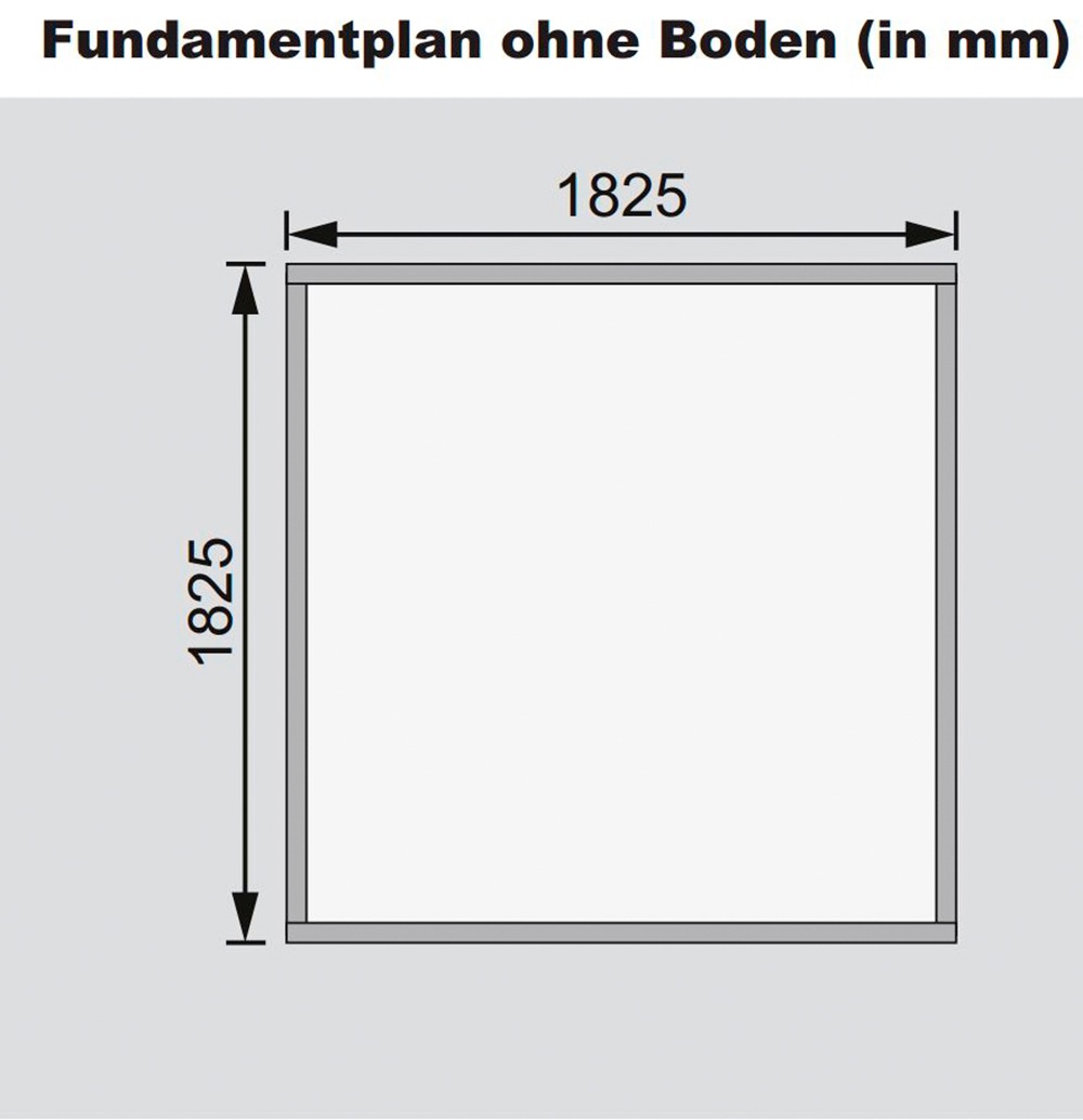 Karibu Gartenhaus »Stockach 2«, (Set), anthrazit, naturbelassen oder terragrau