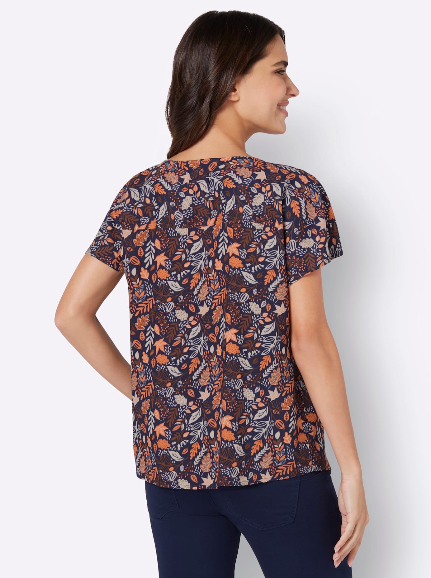 Classic Basics Druckbluse