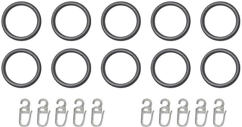 indeko Gardinenring für Vorhangstangen bis Ø 20 mm